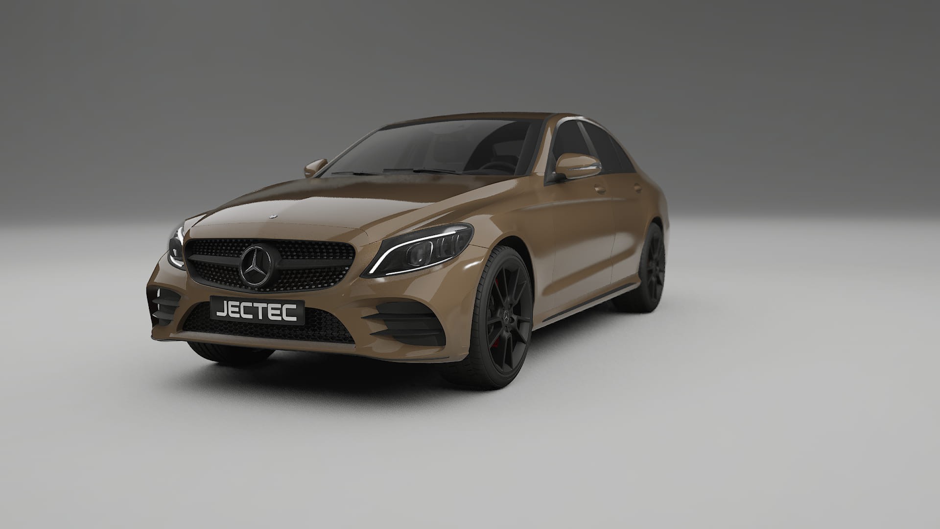 Mercedes C Class W205 AMG sedan TPU Lakbeskyttelsesfilm | SAHARA Farveskiftende PPF – Færdigudskåret Sæt