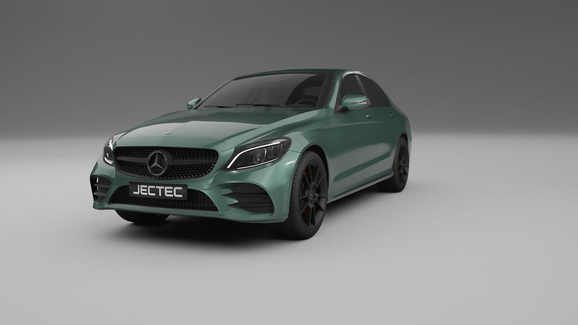 Mercedes C Class W205 AMG sedan TPU Lakbeskyttelsesfilm | EVERGREEN Farveskiftende PPF – Færdigudskåret Sæt