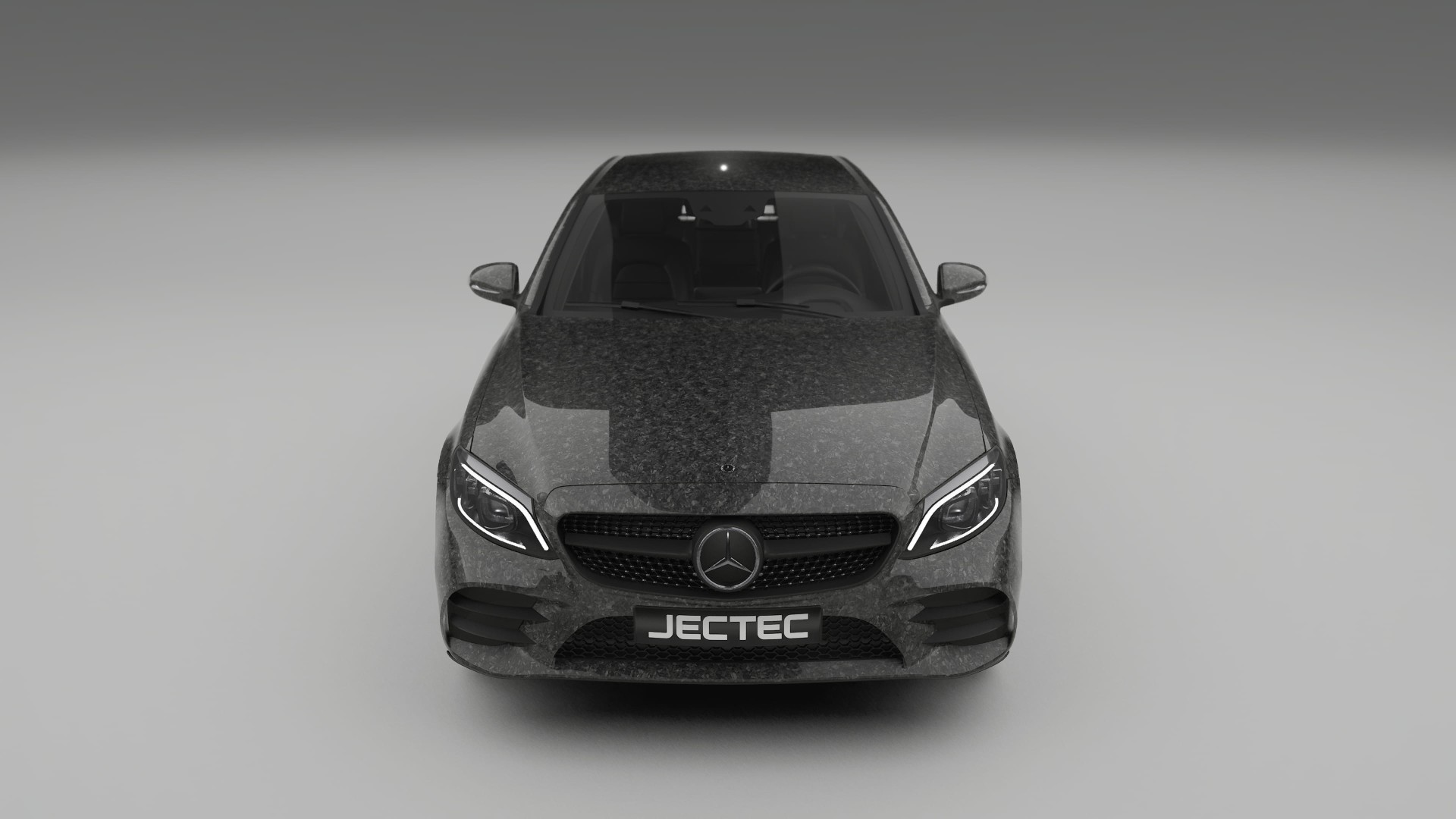 Mercedes C Class W205 AMG sedan TPU Lakbeskyttelsesfilm | FORGED S Farveskiftende PPF – Færdigudskåret Sæt