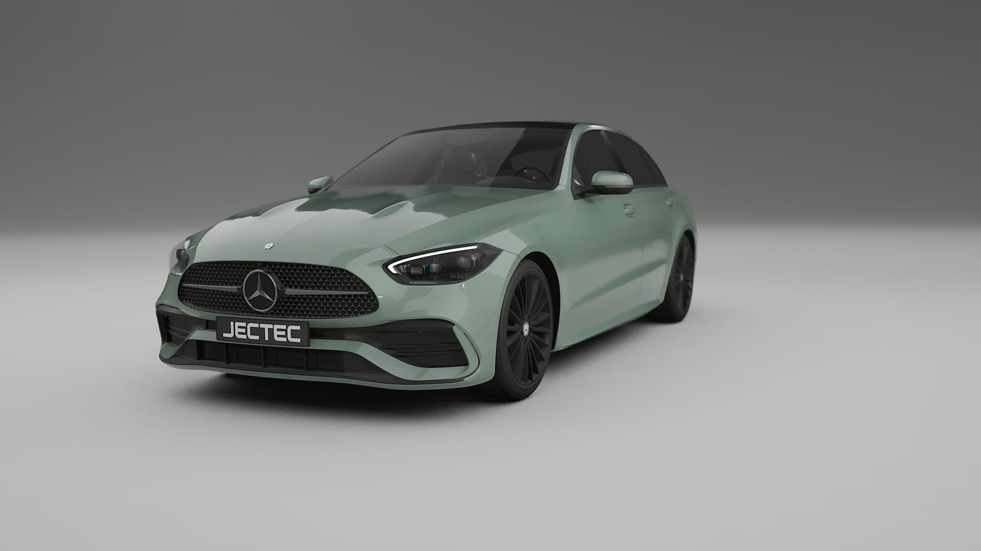 Mercedes C Class W206 TPU Lakbeskyttelsesfilm | CINDER Farveskiftende PPF – Færdigudskåret Sæt