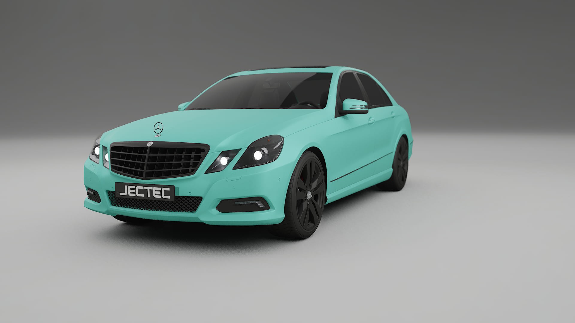 Mercedes E Class Sedan W212 Prefacelift pre LCI TPU Lakbeskyttelsesfilm | FROST Farveskiftende PPF – Færdigudskåret Sæt