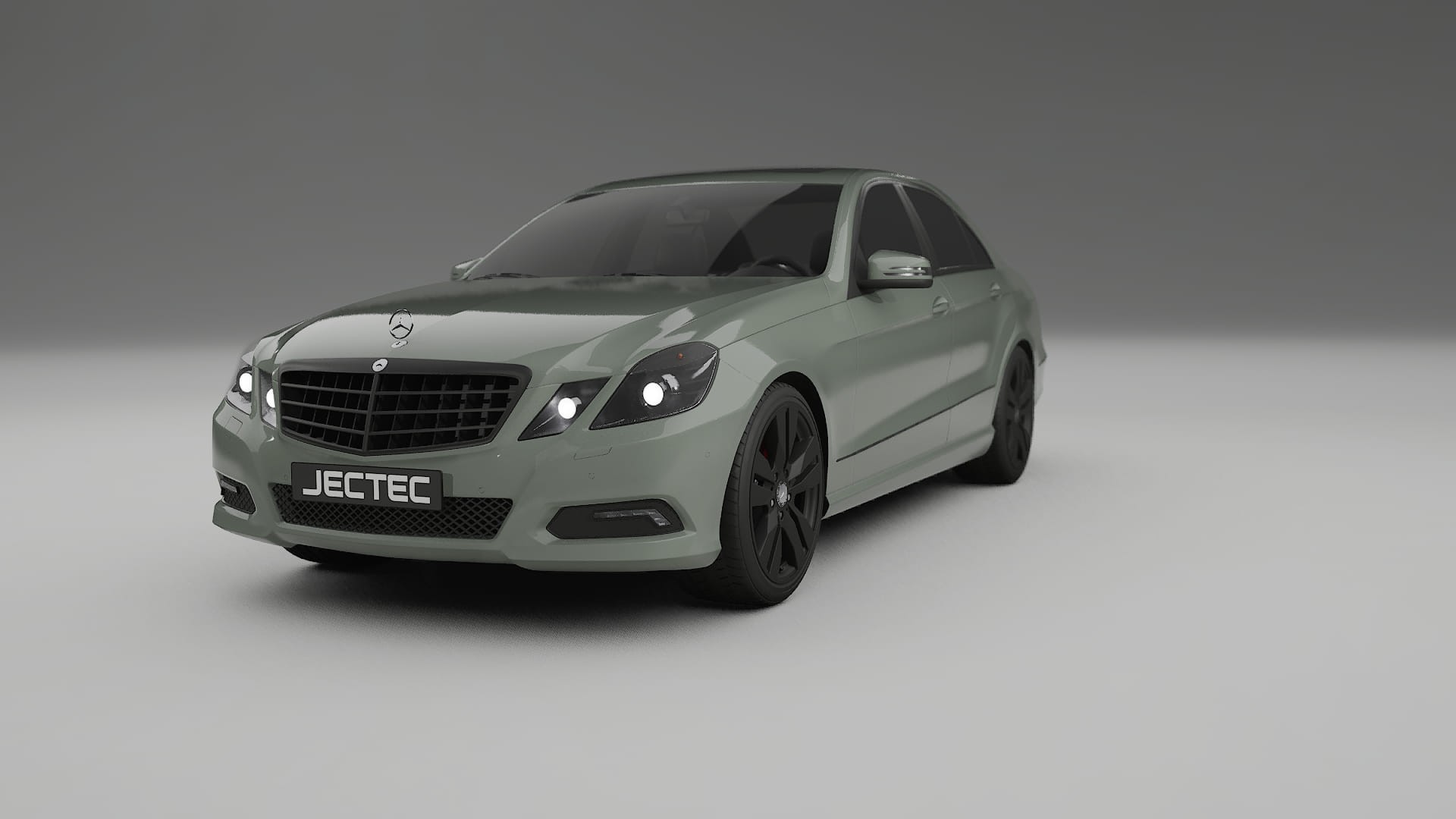 Mercedes E Class Sedan W212 Prefacelift pre LCI TPU Lakbeskyttelsesfilm | SLATE Farveskiftende PPF – Færdigudskåret Sæt