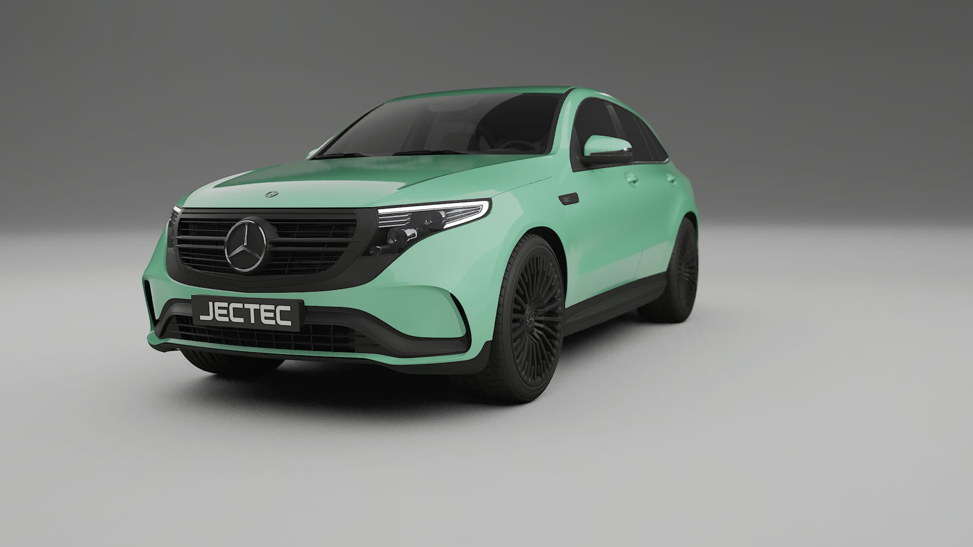 Mercedes EQC AMG TPU Lakbeskyttelsesfilm | DUSTY Farveskiftende PPF – Færdigudskåret Sæt