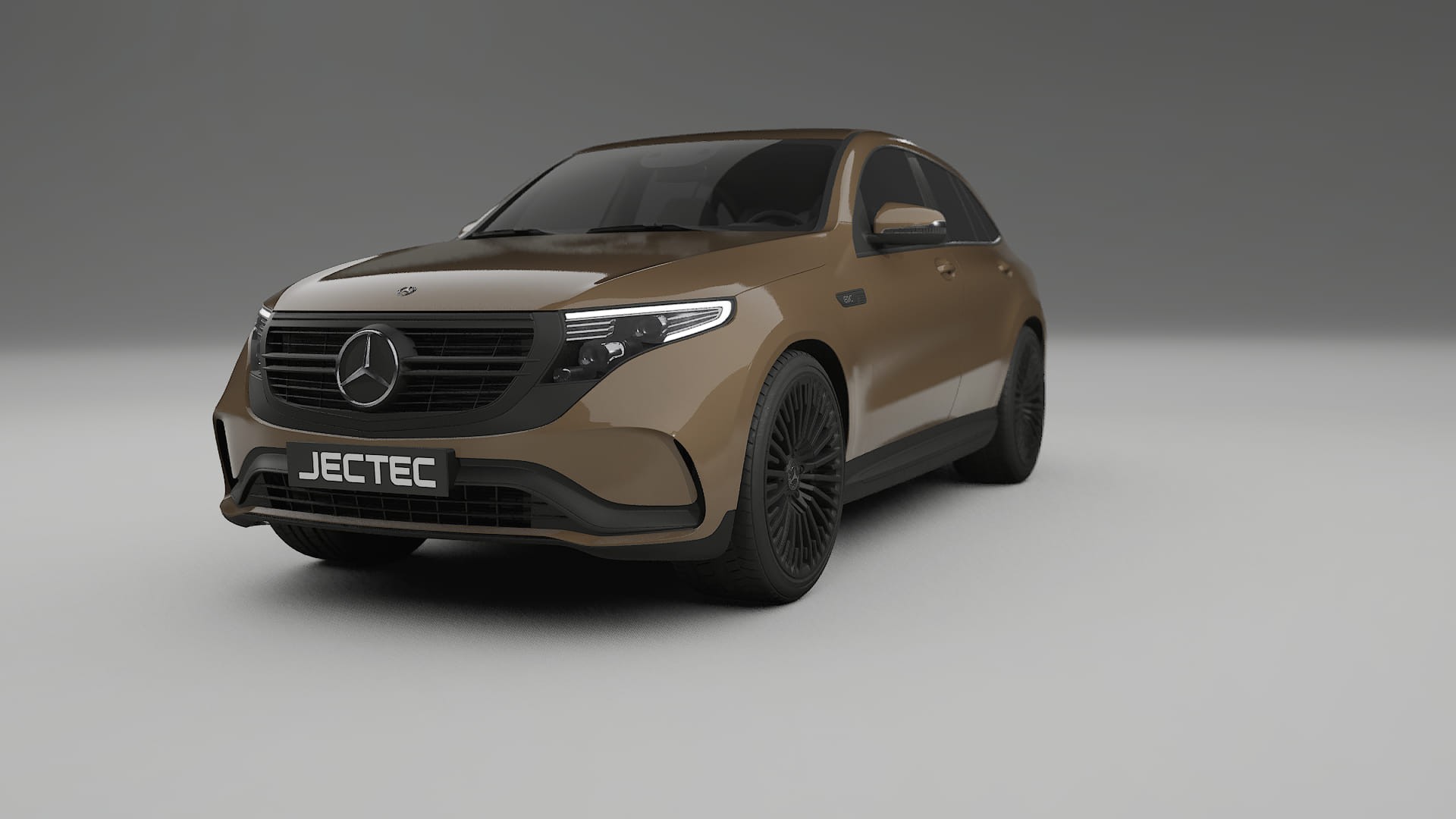 Mercedes EQC AMG TPU Lakbeskyttelsesfilm | SAHARA Farveskiftende PPF – Færdigudskåret Sæt