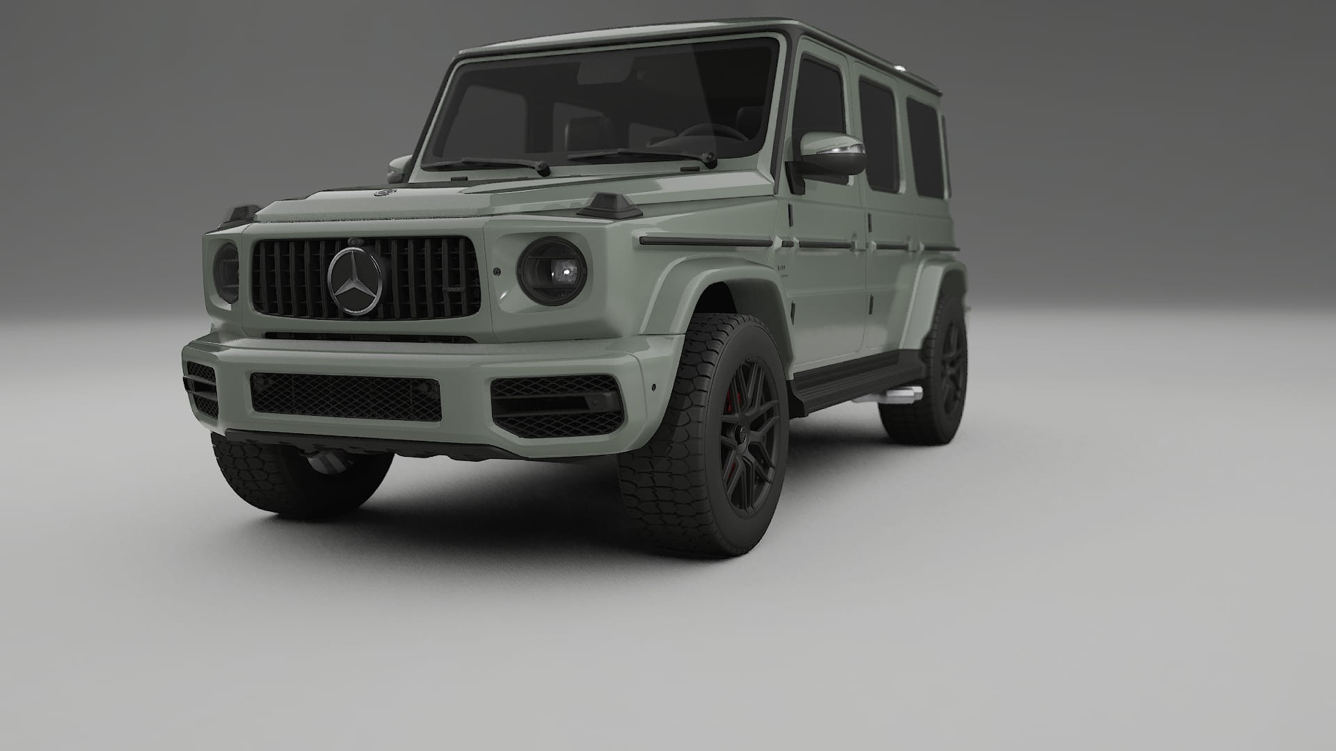 Mercedes G63 AMG W463A TPU Paint Protection Film | SLATE Color Change PPF Full Pre-Cut Kit