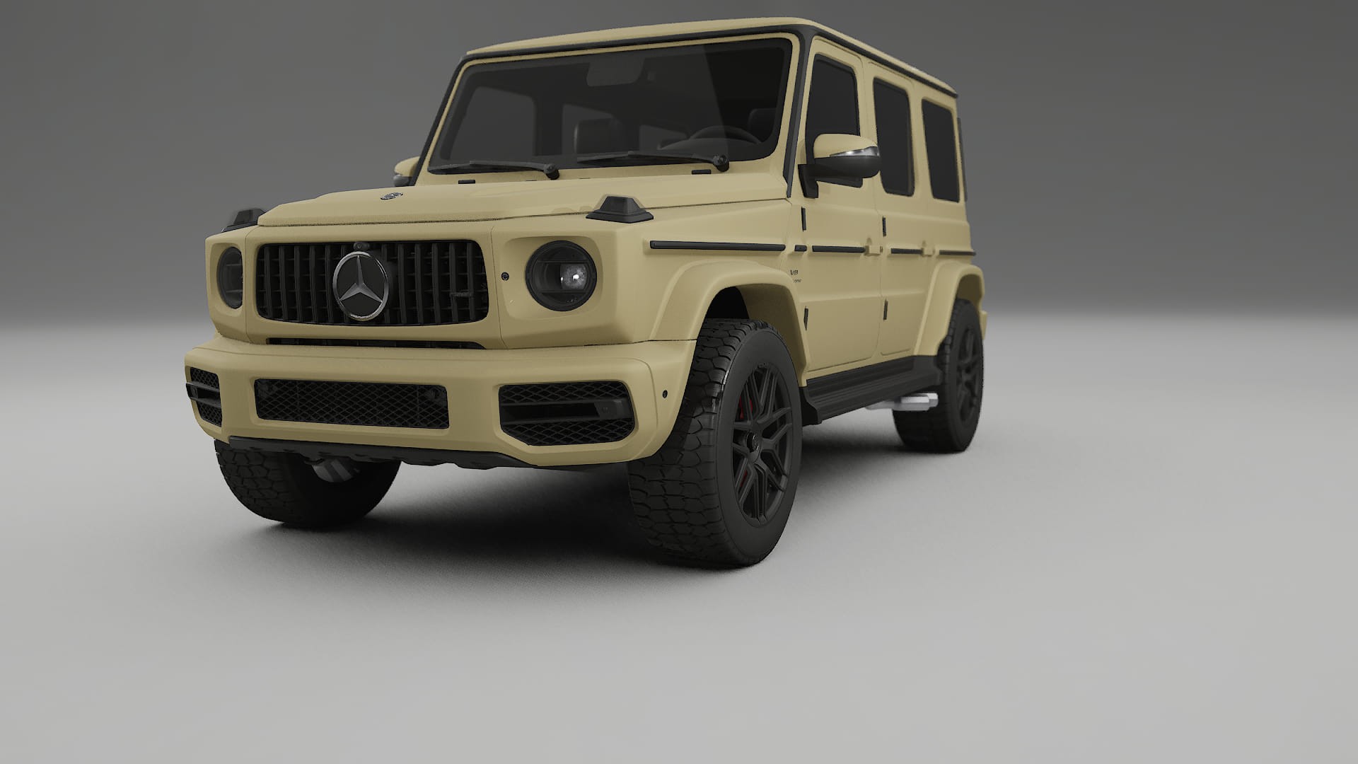 Mercedes G63 AMG W463A TPU Lakbeskyttelsesfilm | SAND Farveskiftende PPF – Færdigudskåret Sæt