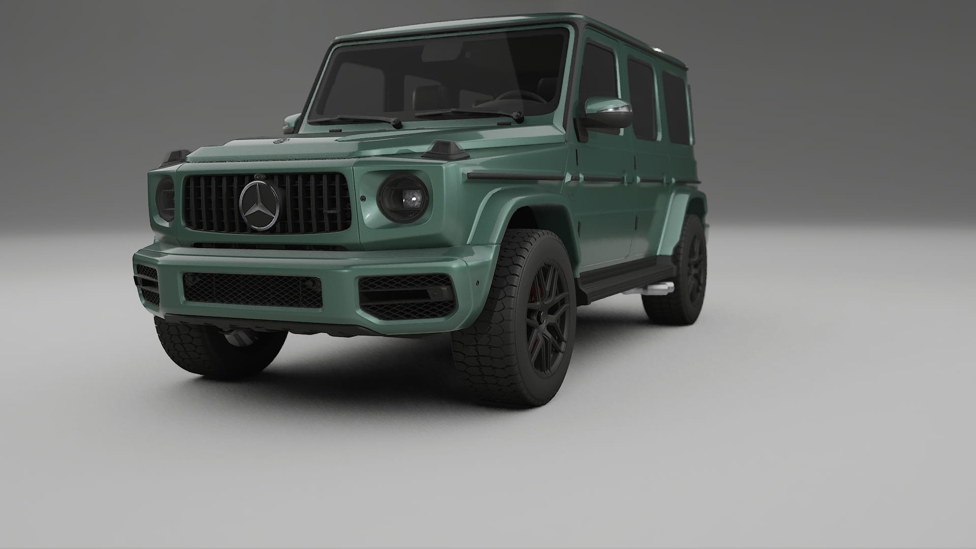 Mercedes G63 AMG W463A TPU Lakbeskyttelsesfilm | EVERGREEN Farveskiftende PPF – Færdigudskåret Sæt
