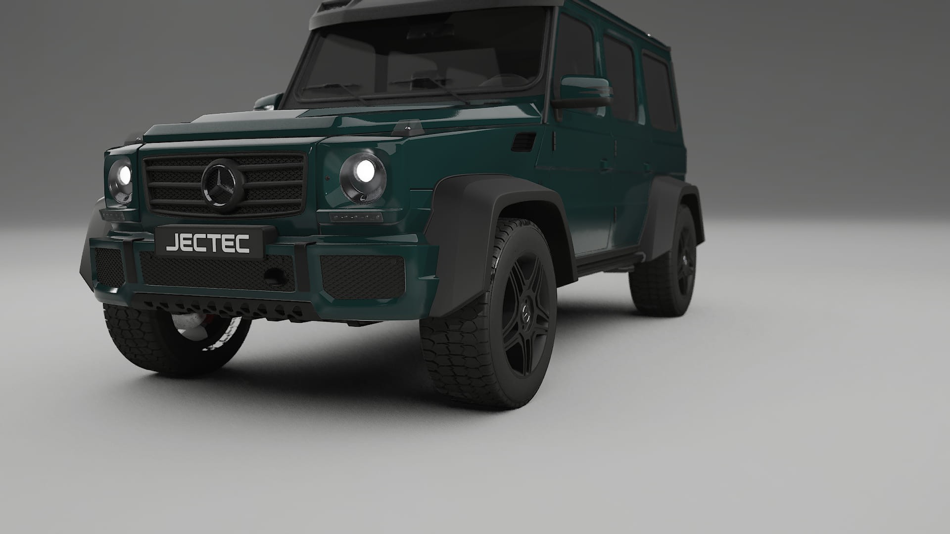 Mercedes G class 4x4 W463 TPU Lakbeskyttelsesfilm | INFERNO Farveskiftende PPF – Færdigudskåret Sæt
