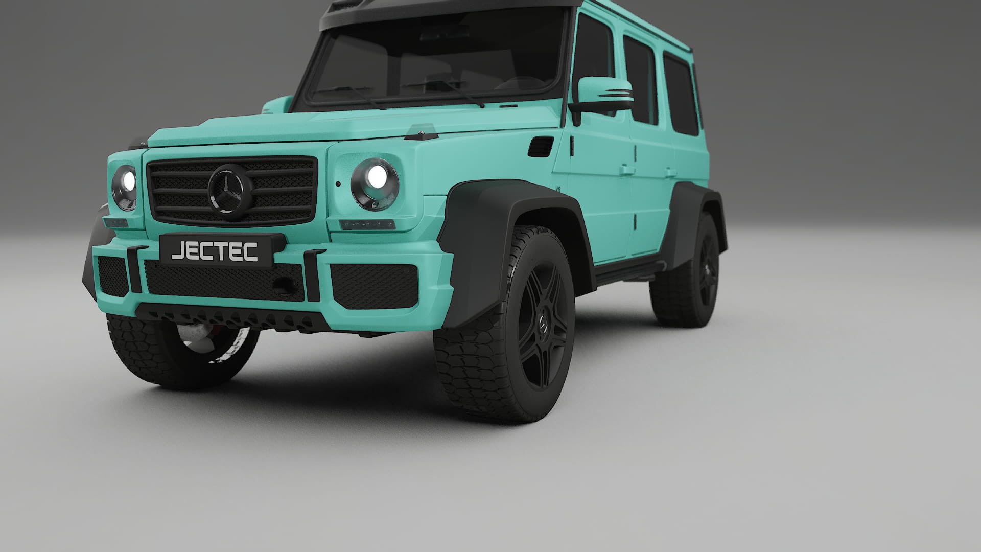 Mercedes G class 4x4 W463 TPU Lakbeskyttelsesfilm | FROST Farveskiftende PPF – Færdigudskåret Sæt