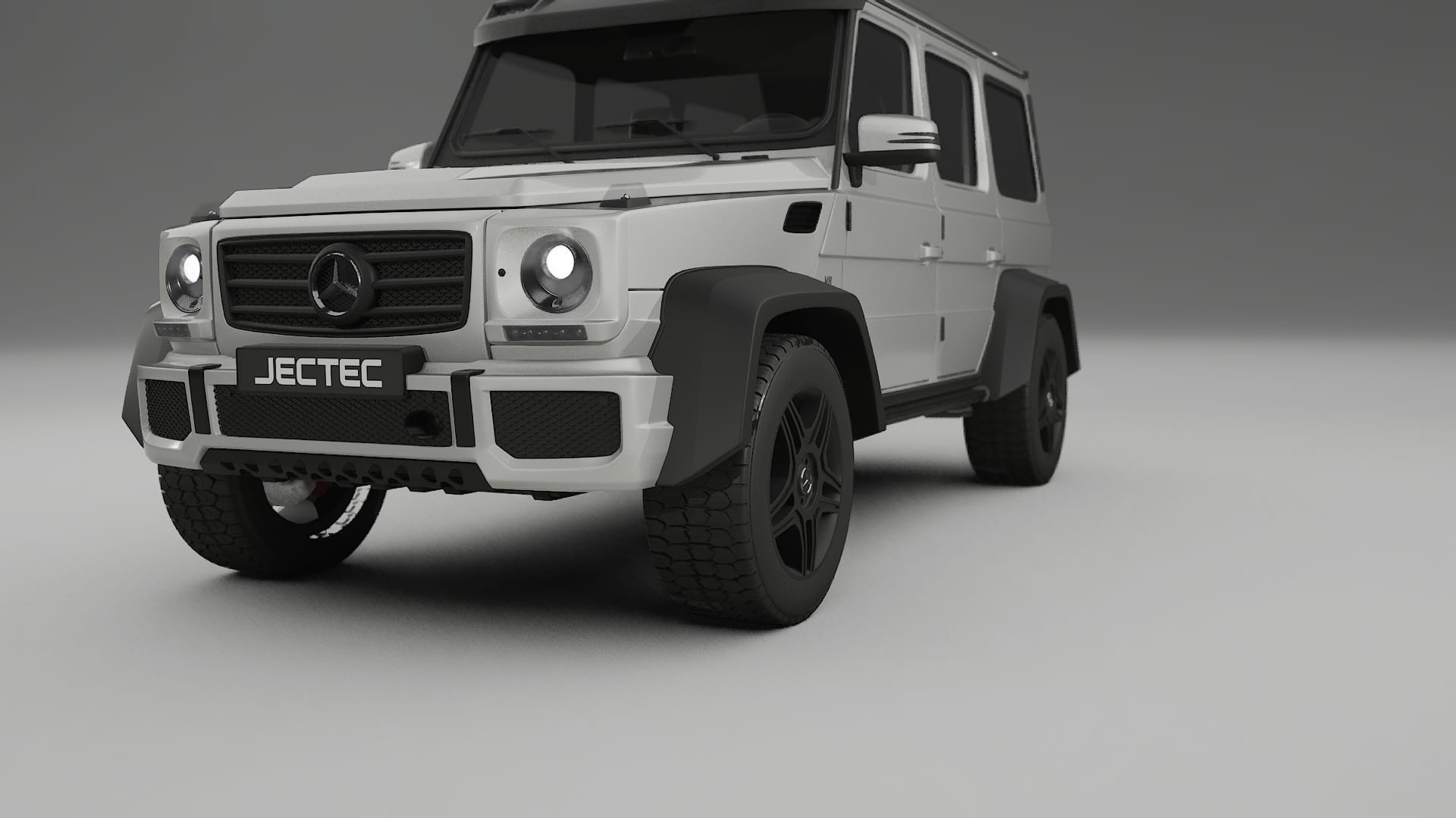 Mercedes G class 4x4 W463 TPU Lakbeskyttelsesfilm | PEARL Farveskiftende PPF – Færdigudskåret Sæt
