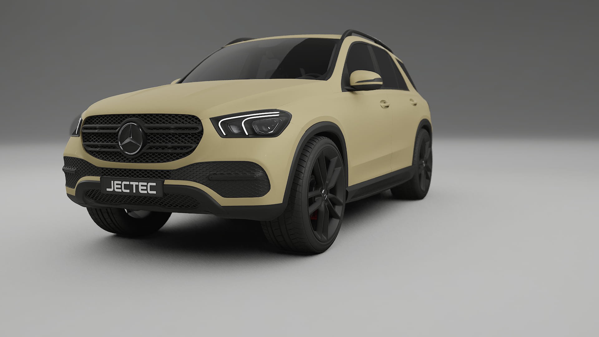 Mercedes GLE W167 TPU Lakbeskyttelsesfilm | SAND Farveskiftende PPF – Færdigudskåret Sæt