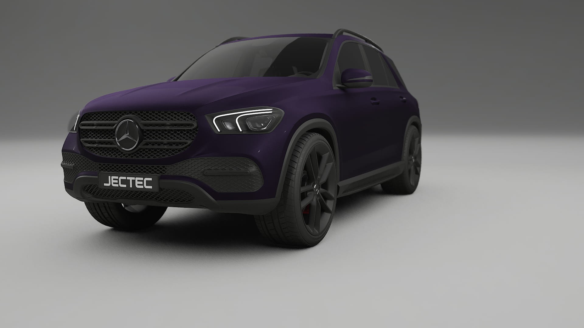 Mercedes GLE W167 TPU Lakbeskyttelsesfilm | VIOLET Farveskiftende PPF – Færdigudskåret Sæt