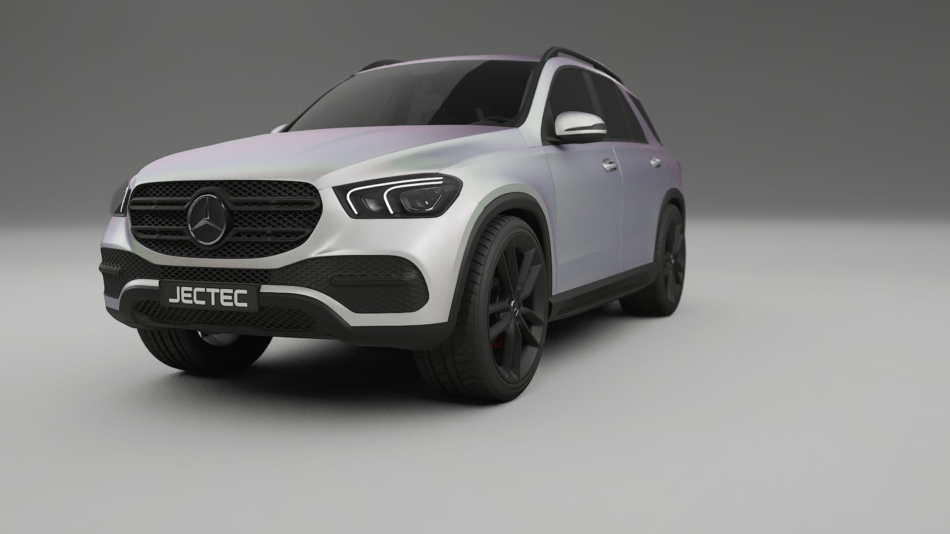Mercedes GLE W167 TPU Lakbeskyttelsesfilm | NEBULA Farveskiftende PPF – Færdigudskåret Sæt