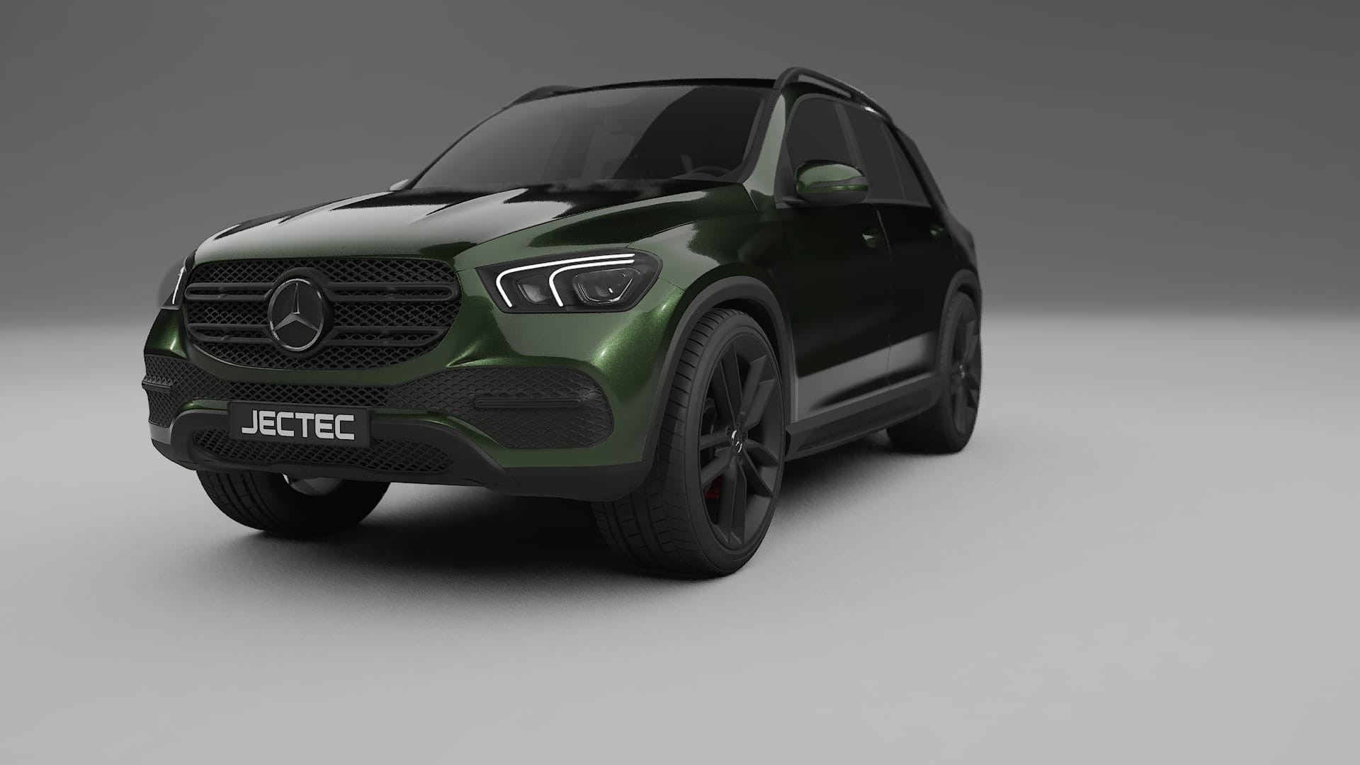 Mercedes GLE W167 TPU Lakbeskyttelsesfilm | LAGOON Farveskiftende PPF – Færdigudskåret Sæt
