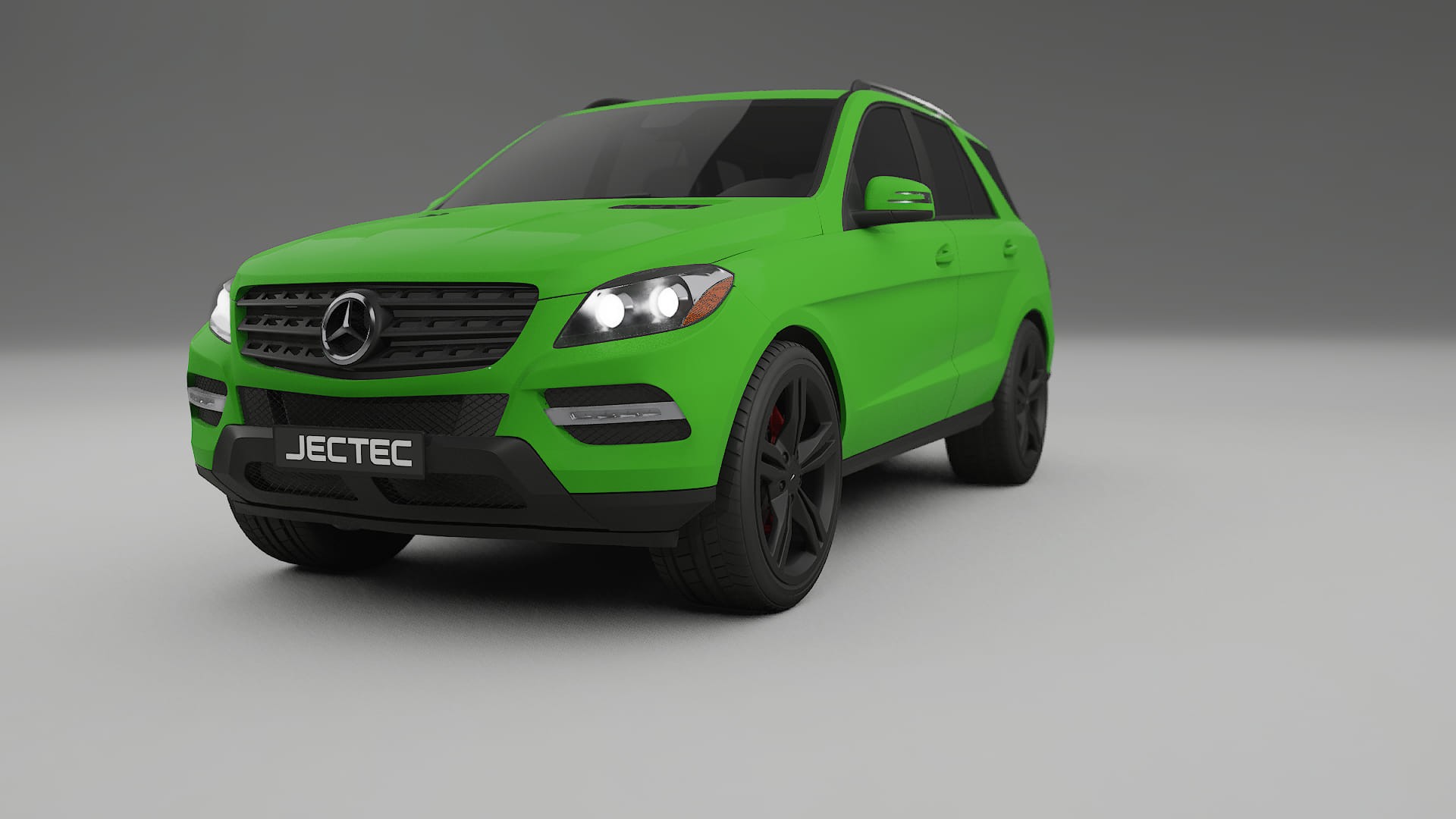 Mercedes M class W166 TPU Lakbeskyttelsesfilm | VENOM Farveskiftende PPF – Færdigudskåret Sæt
