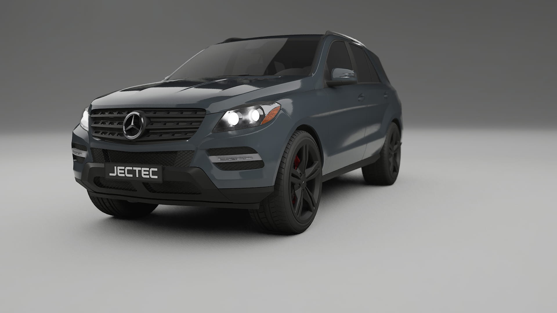 Mercedes M class W166 TPU Lakbeskyttelsesfilm | GRANITE Farveskiftende PPF – Færdigudskåret Sæt