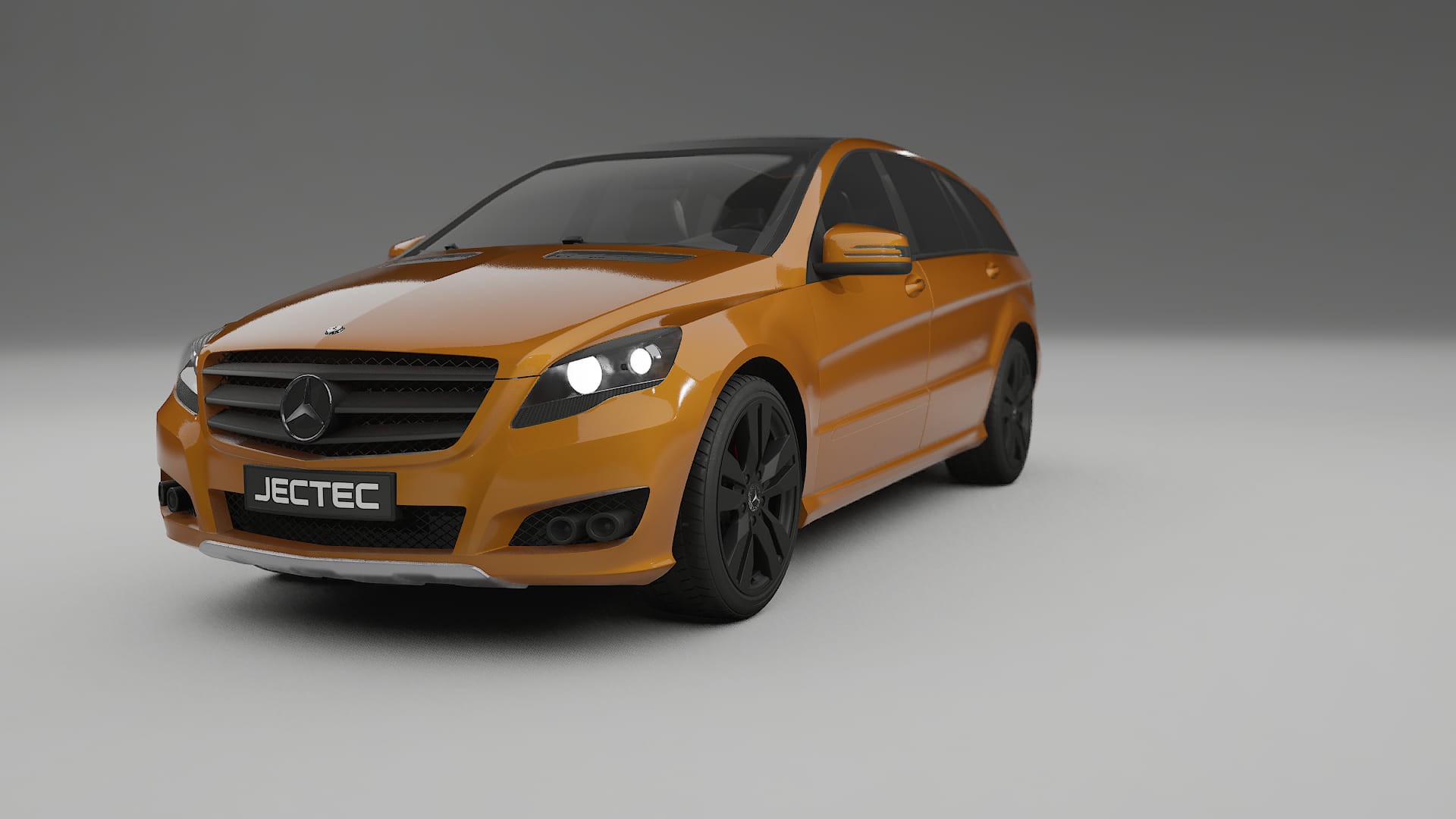 Mercedes R class W251 facelift LCI TPU Lakbeskyttelsesfilm | DAISY Farveskiftende PPF – Færdigudskåret Sæt