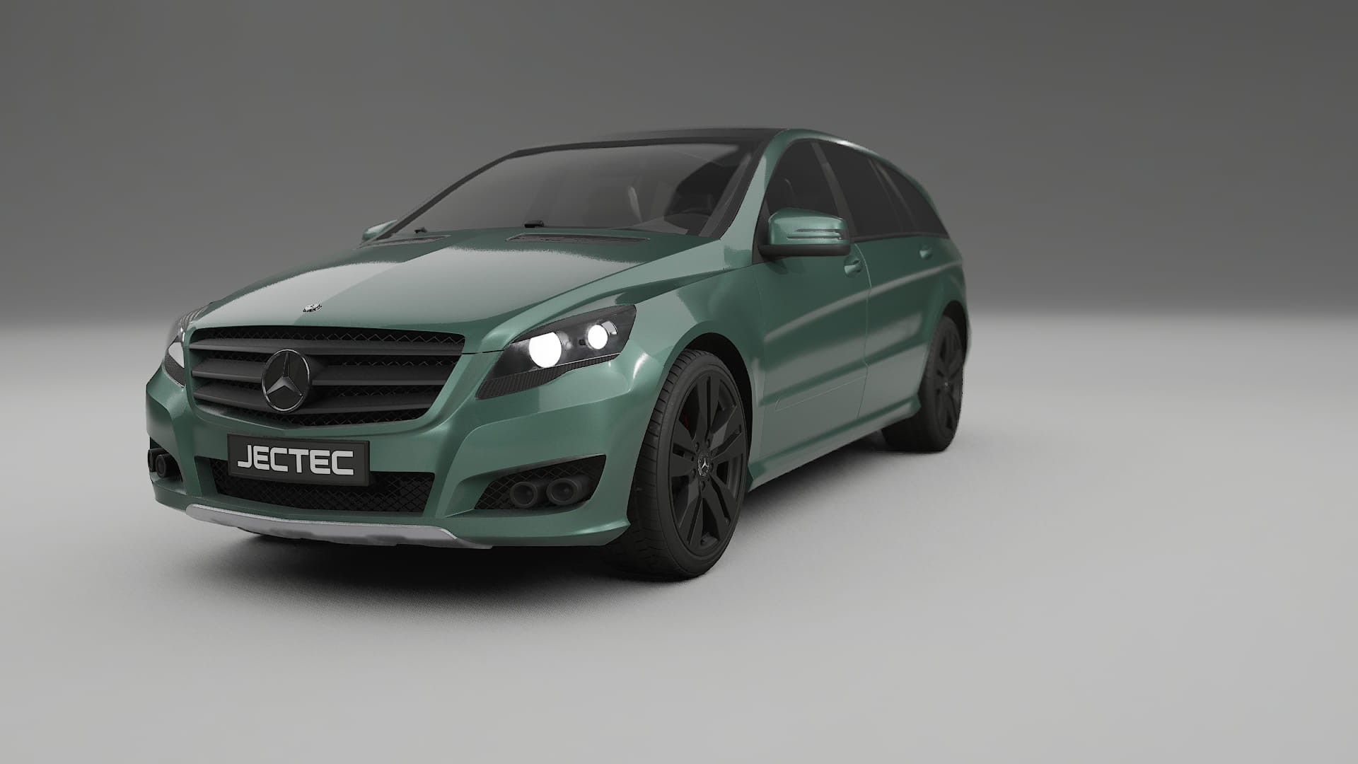 Mercedes R class W251 facelift LCI TPU Lakbeskyttelsesfilm | EVERGREEN Farveskiftende PPF – Færdigudskåret Sæt