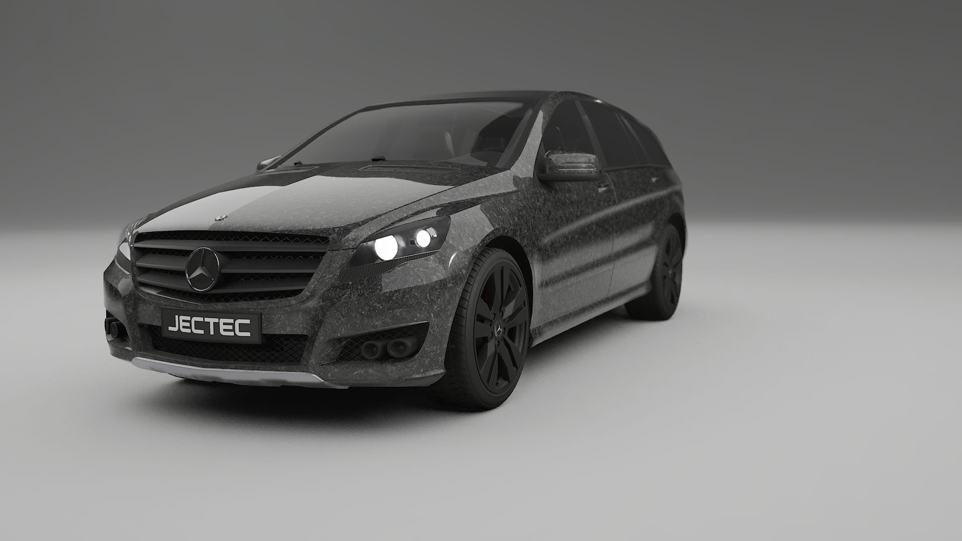 Mercedes R class W251 facelift LCI TPU Lakbeskyttelsesfilm | FORGED S Farveskiftende PPF – Færdigudskåret Sæt 2