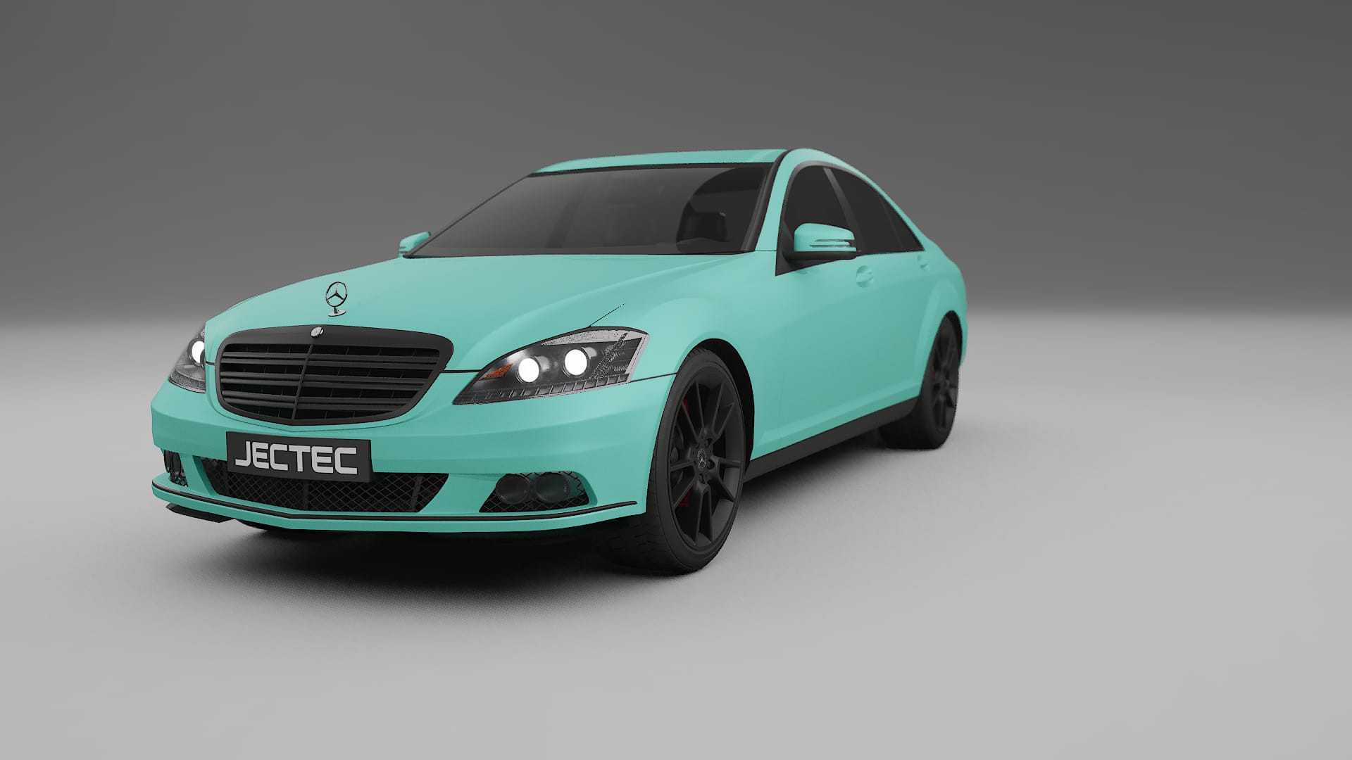 Mercedes S class W221 facelift LCI TPU Lakbeskyttelsesfilm | FROST Farveskiftende PPF – Færdigudskåret Sæt