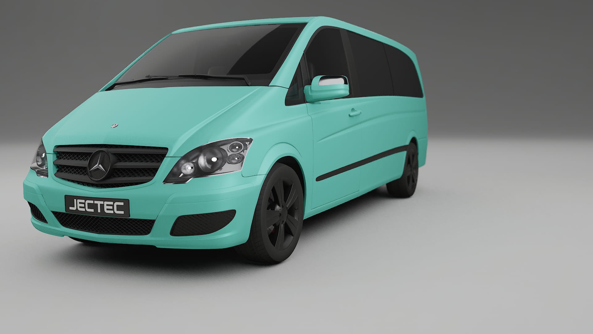 Mercedes Viano Extralong W439 Facelift LCI TPU Lakbeskyttelsesfilm | FROST Farveskiftende PPF – Færdigudskåret Sæt
