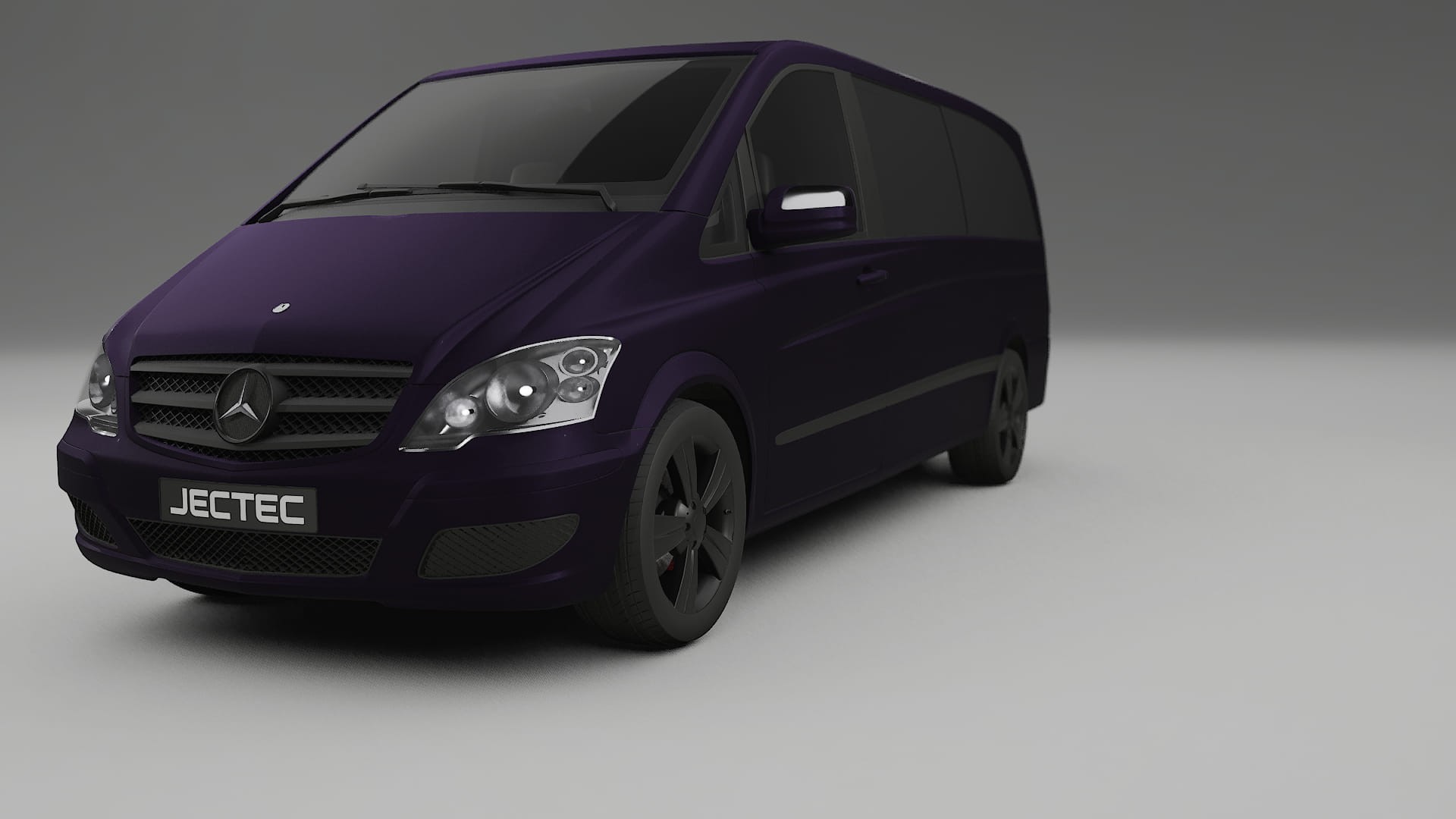 Mercedes Viano Extralong W439 Facelift LCI TPU Lakbeskyttelsesfilm | VIOLET Farveskiftende PPF – Færdigudskåret Sæt