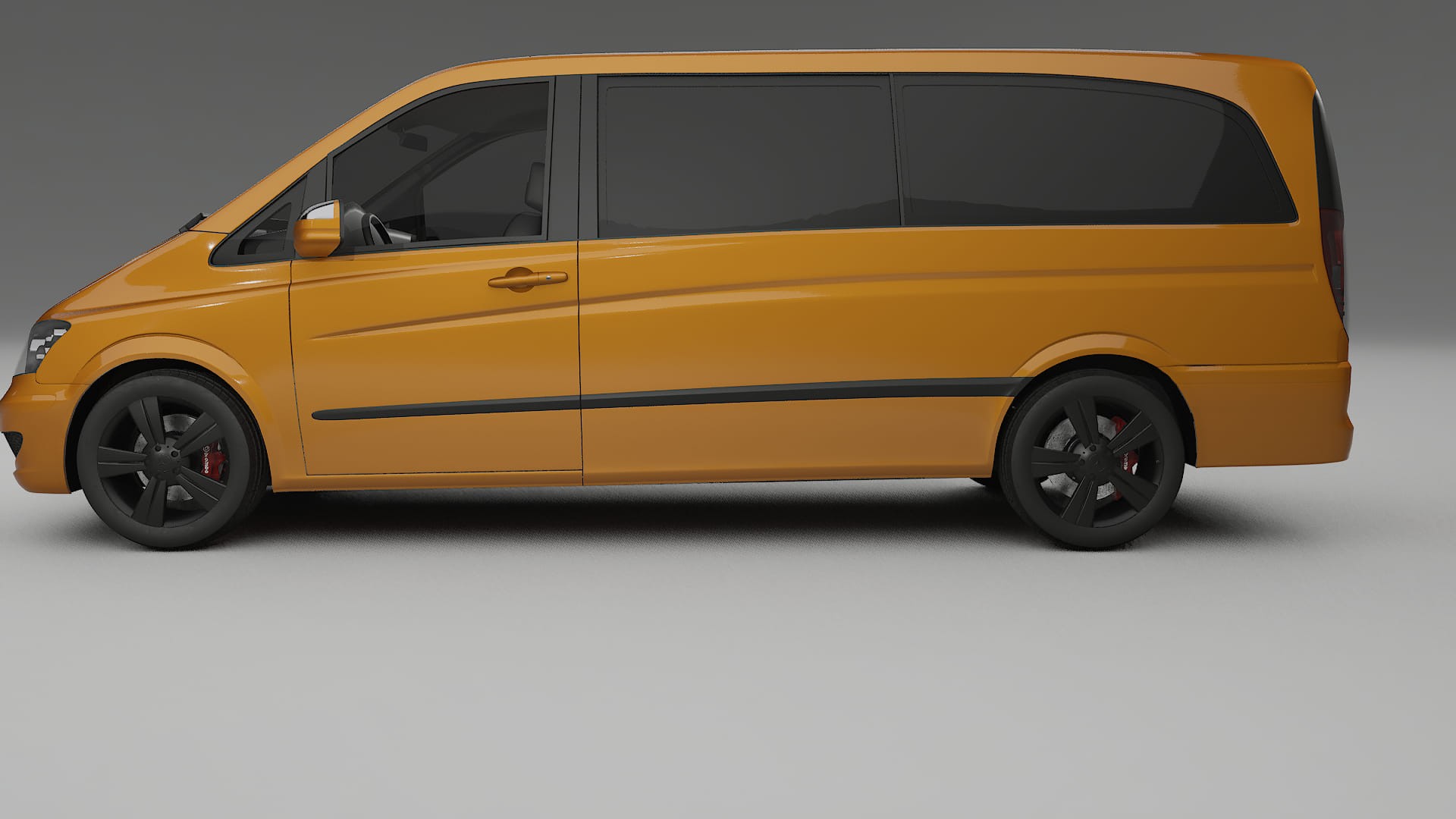 Mercedes Viano Extralong W439 Facelift LCI TPU Lakbeskyttelsesfilm | DAISY Farveskiftende PPF – Færdigudskåret Sæt 2