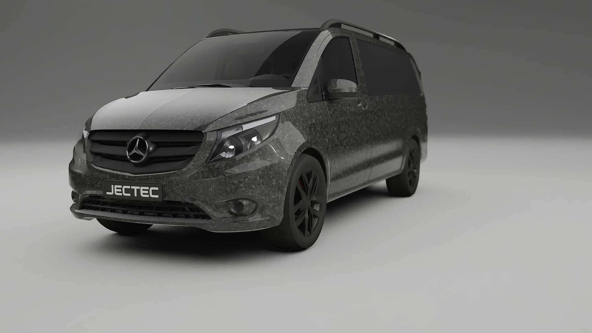 Mercedes Vito Short W447 prefacelift pre LCI TPU Lakbeskyttelsesfilm | FORGED S Farveskiftende PPF – Færdigudskåret Sæt