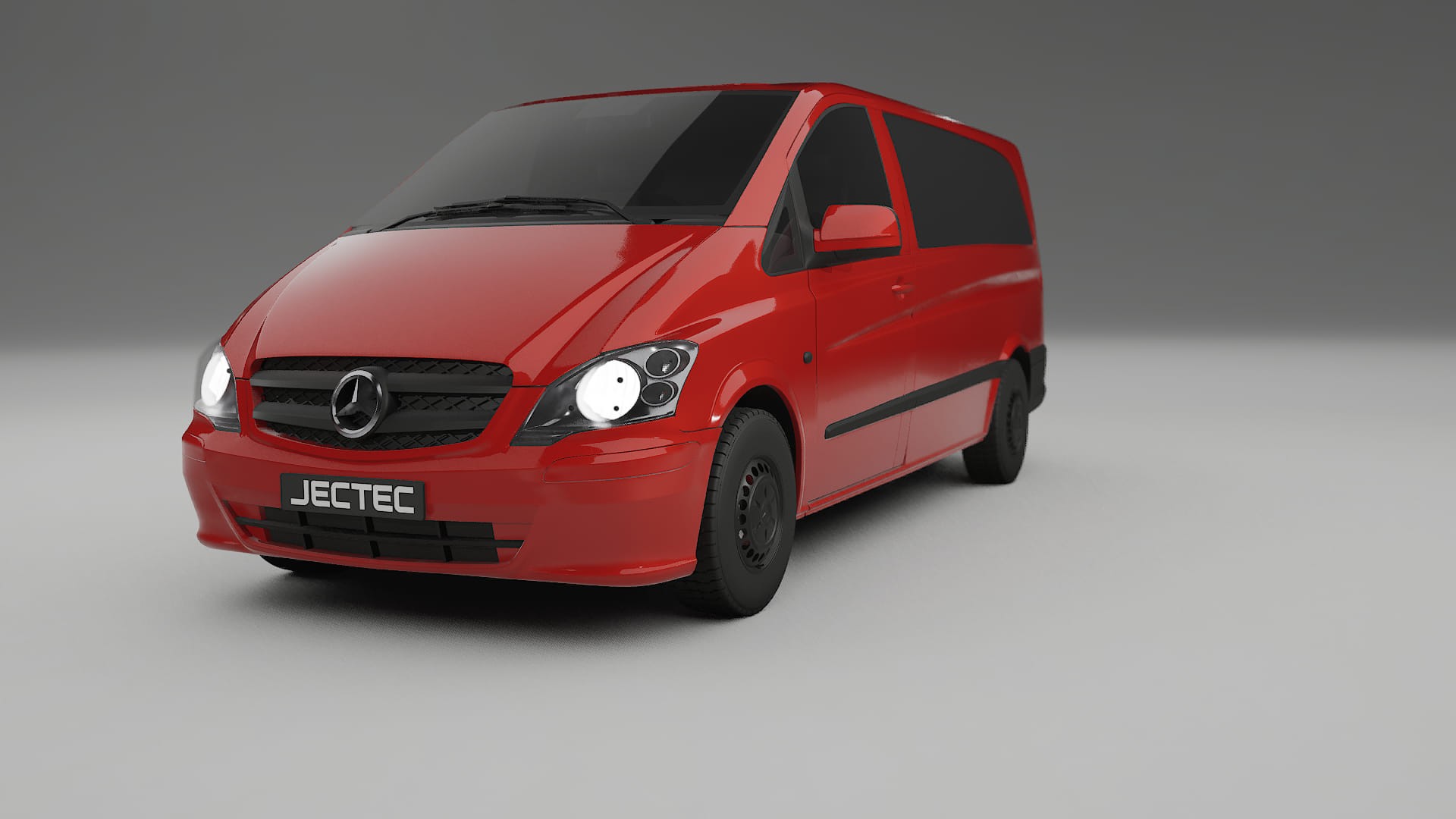 Mercedes Vito Short W639 facelift LCI TPU Lakbeskyttelsesfilm | BLAZE Farveskiftende PPF – Færdigudskåret Sæt