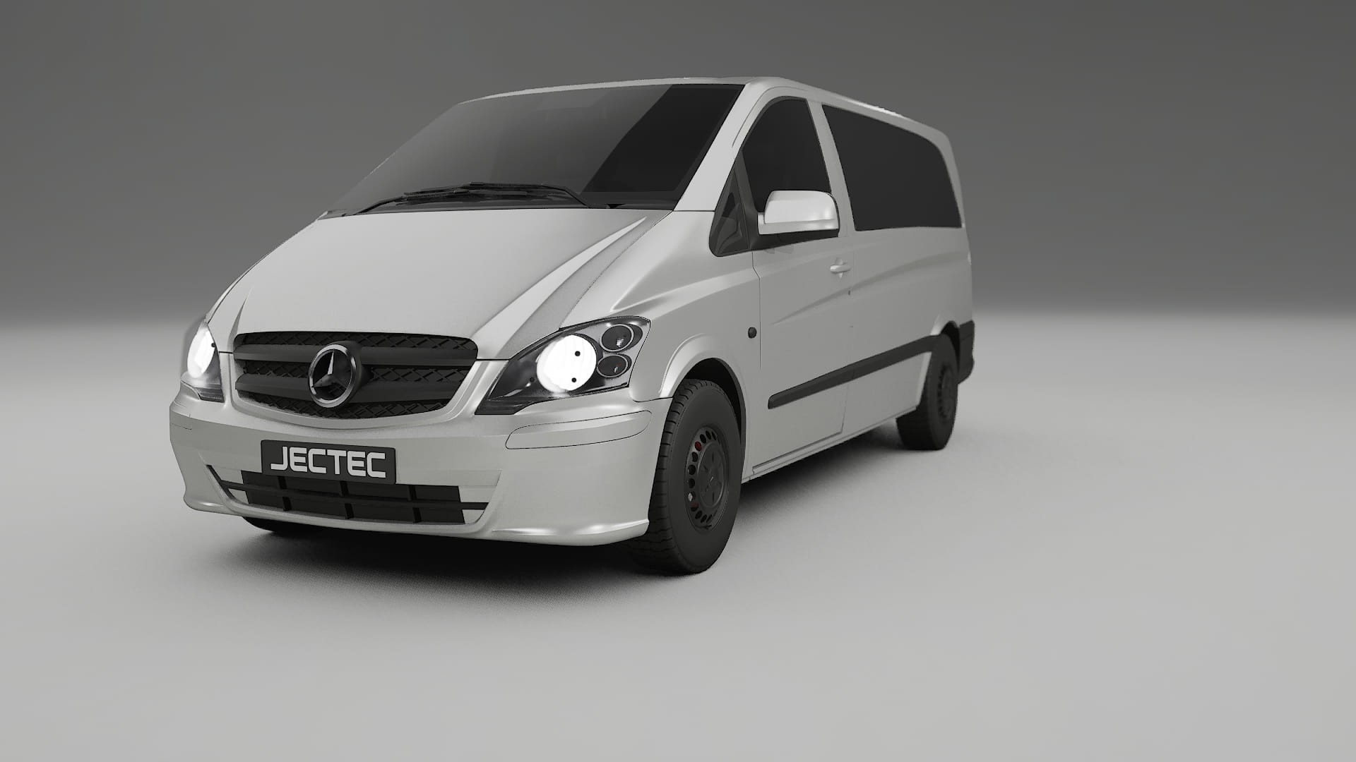 Mercedes Vito Short W639 facelift LCI TPU Lakbeskyttelsesfilm | OPAL Farveskiftende PPF – Færdigudskåret Sæt