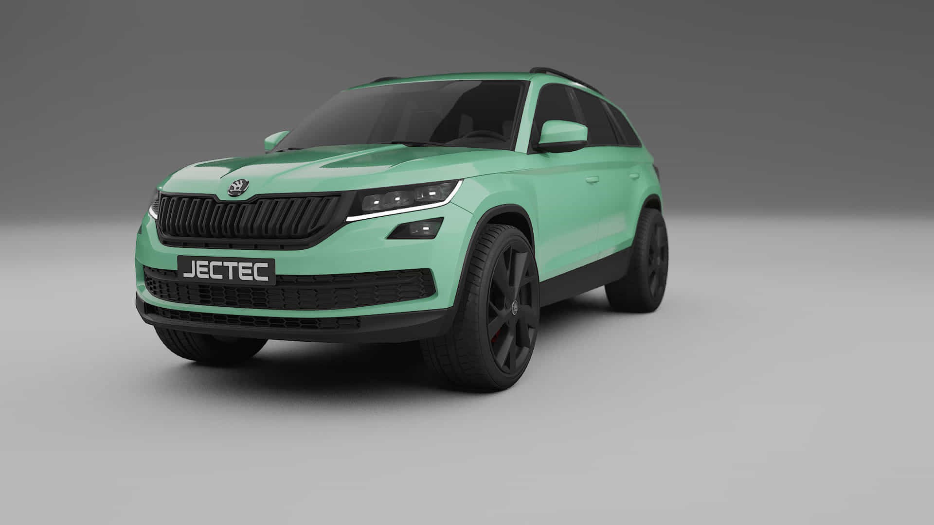 Škoda Kodiaq NS7 TPU Lakbeskyttelsesfilm | DUSTY Farveskiftende PPF – Færdigudskåret Sæt