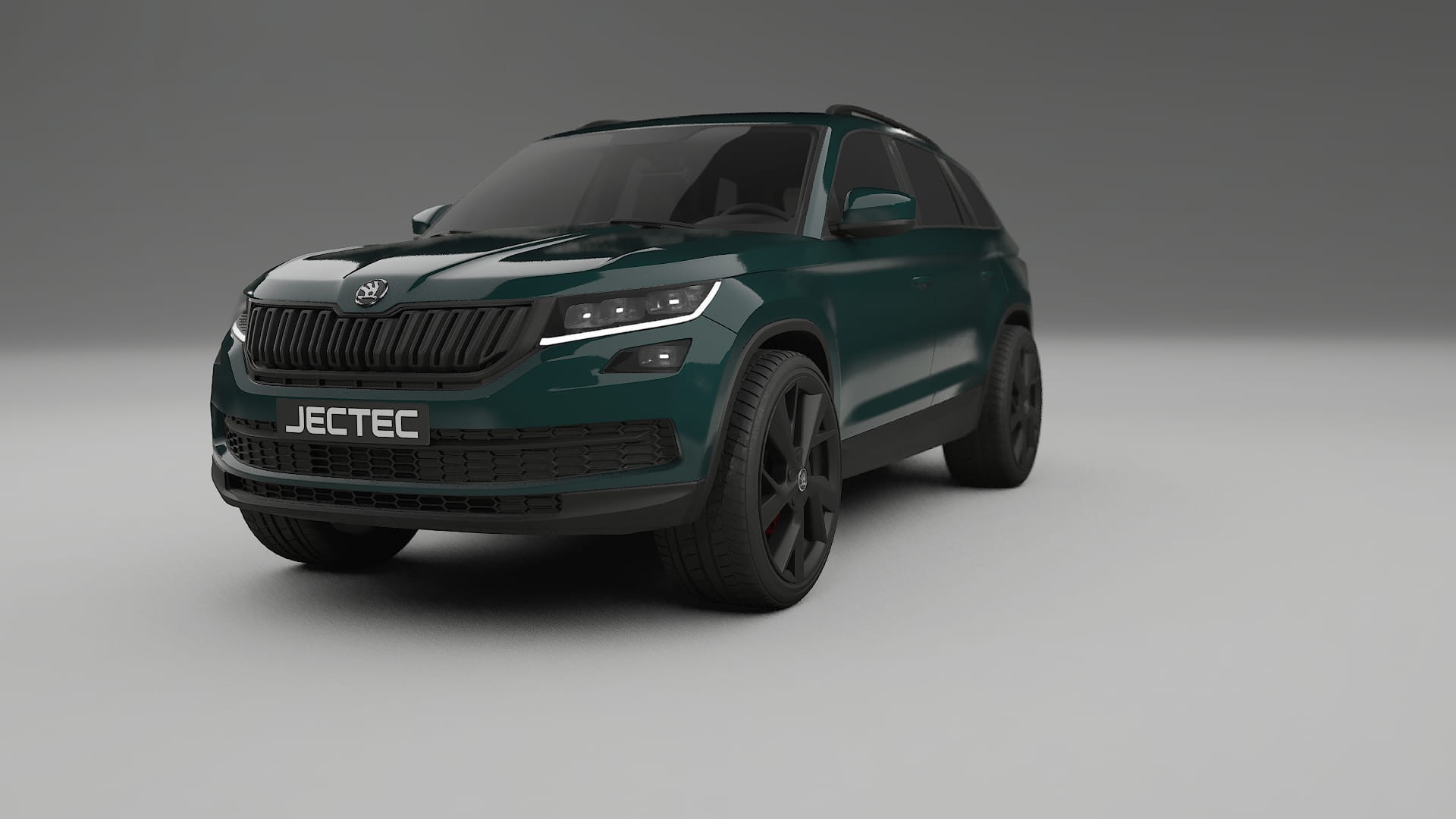 Škoda Kodiaq NS7 TPU Lakbeskyttelsesfilm | INFERNO Farveskiftende PPF – Færdigudskåret Sæt
