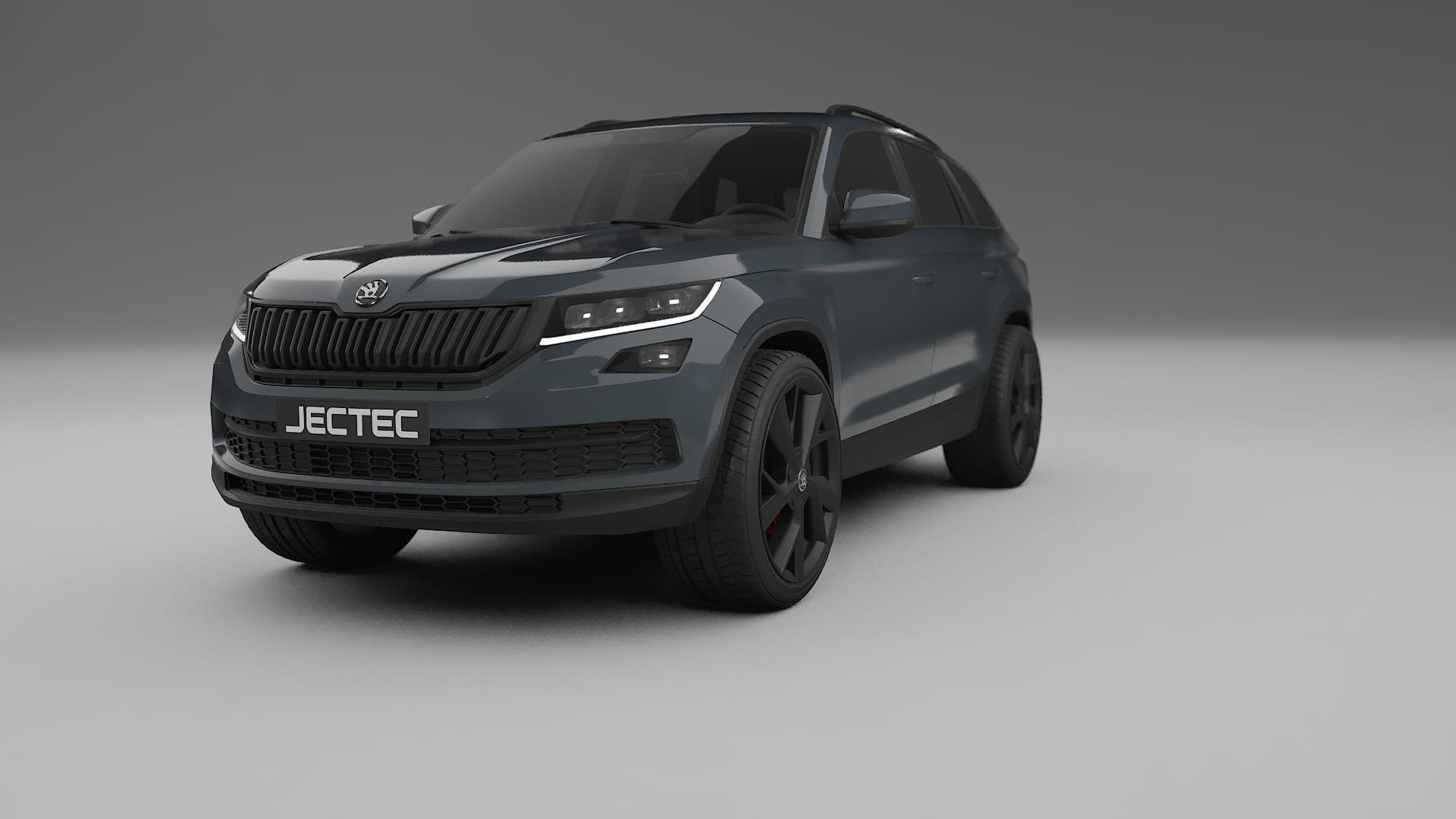 Škoda Kodiaq NS7 TPU Lakbeskyttelsesfilm | GRANITE Farveskiftende PPF – Færdigudskåret Sæt 2