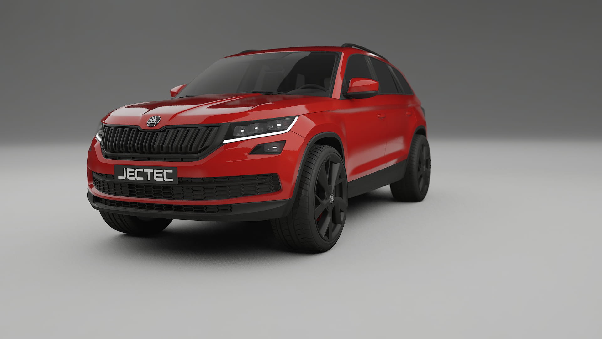 Škoda Kodiaq NS7 TPU Lakbeskyttelsesfilm | BLAZE Farveskiftende PPF – Færdigudskåret Sæt