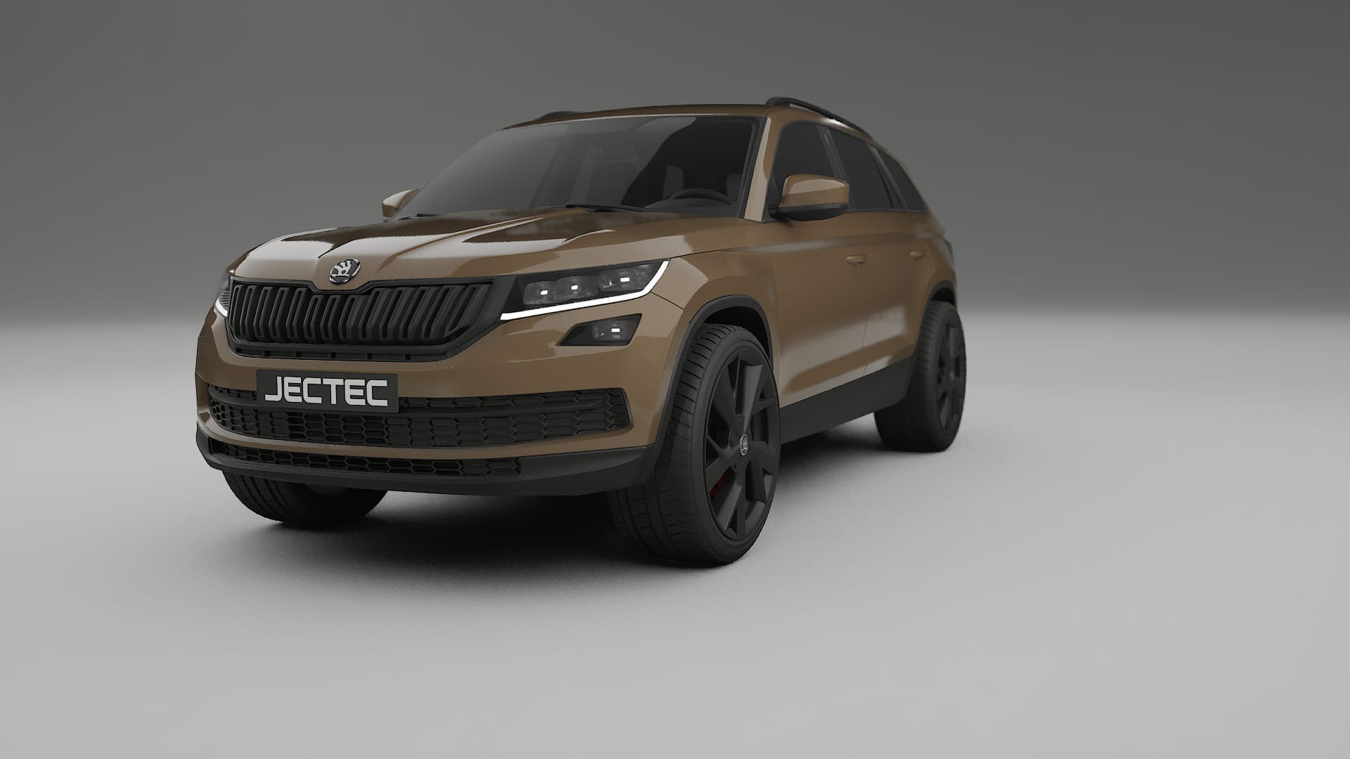 Škoda Kodiaq NS7 TPU Lakbeskyttelsesfilm | SAHARA Farveskiftende PPF – Færdigudskåret Sæt