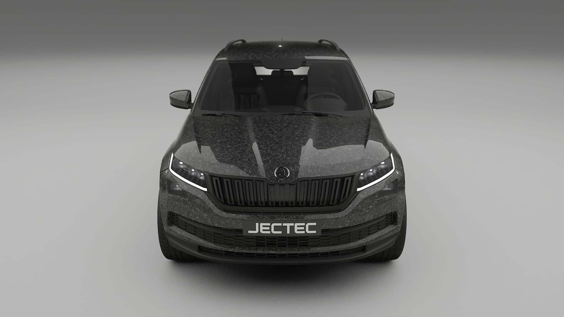 Škoda Kodiaq NS7 TPU Lakbeskyttelsesfilm | FORGED S Farveskiftende PPF – Færdigudskåret Sæt
