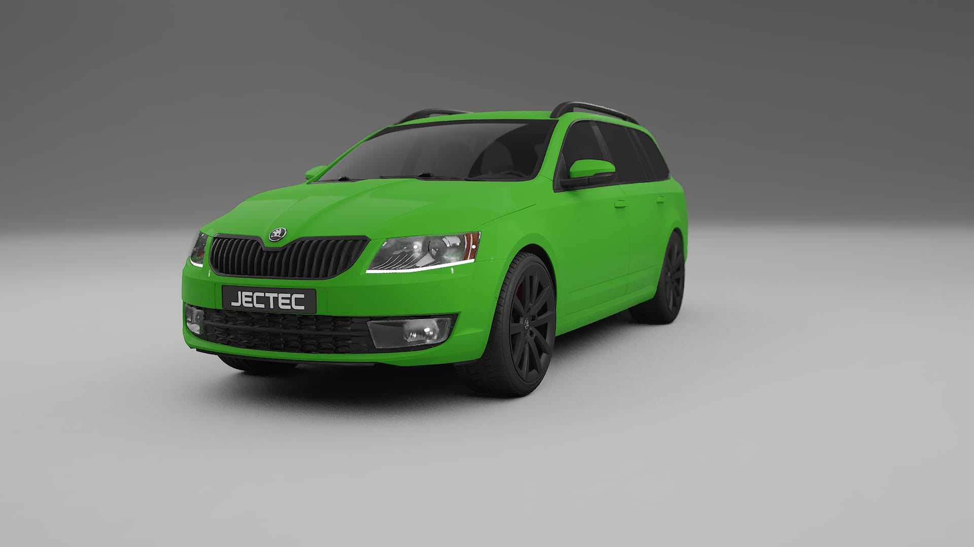 Škoda Octavia combi 5E TPU Lakbeskyttelsesfilm | VENOM Farveskiftende PPF – Færdigudskåret Sæt