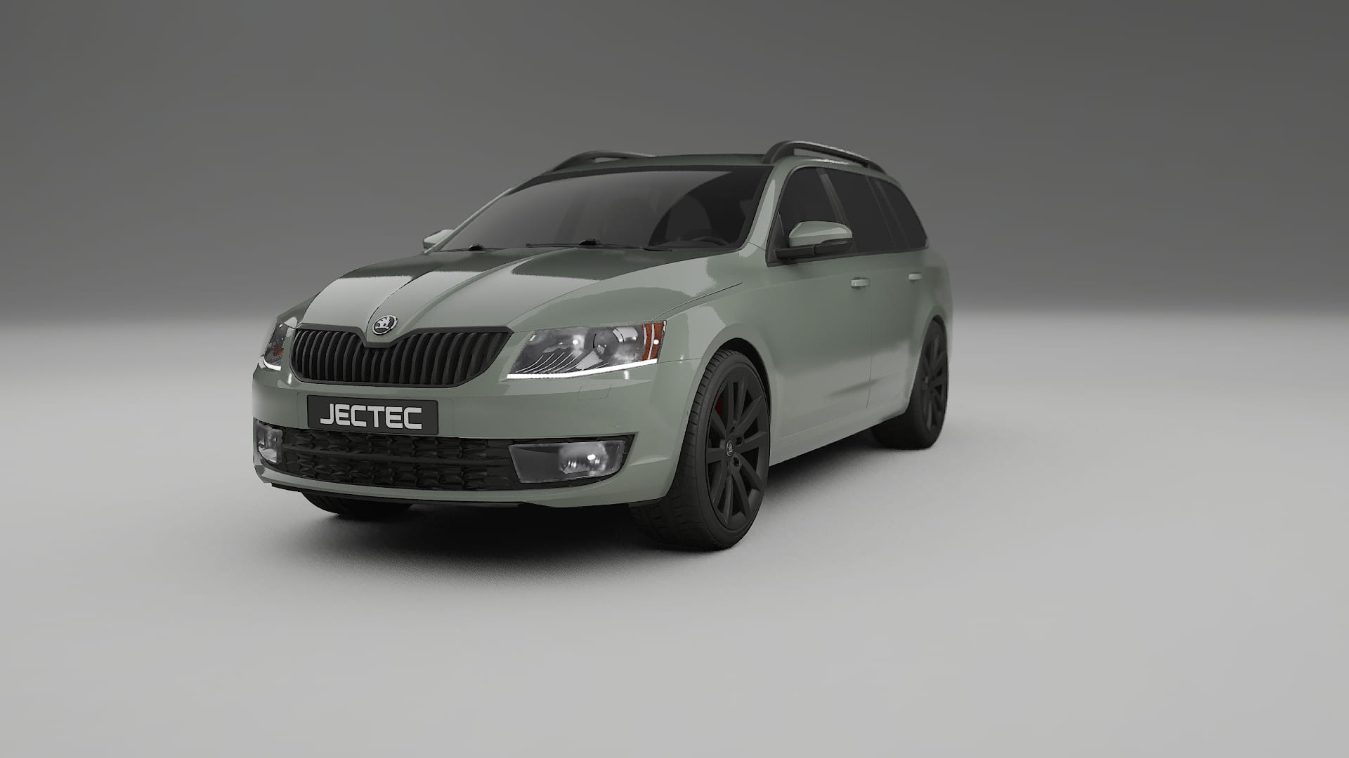 Škoda Octavia combi 5E TPU Lakbeskyttelsesfilm | SLATE Farveskiftende PPF – Færdigudskåret Sæt