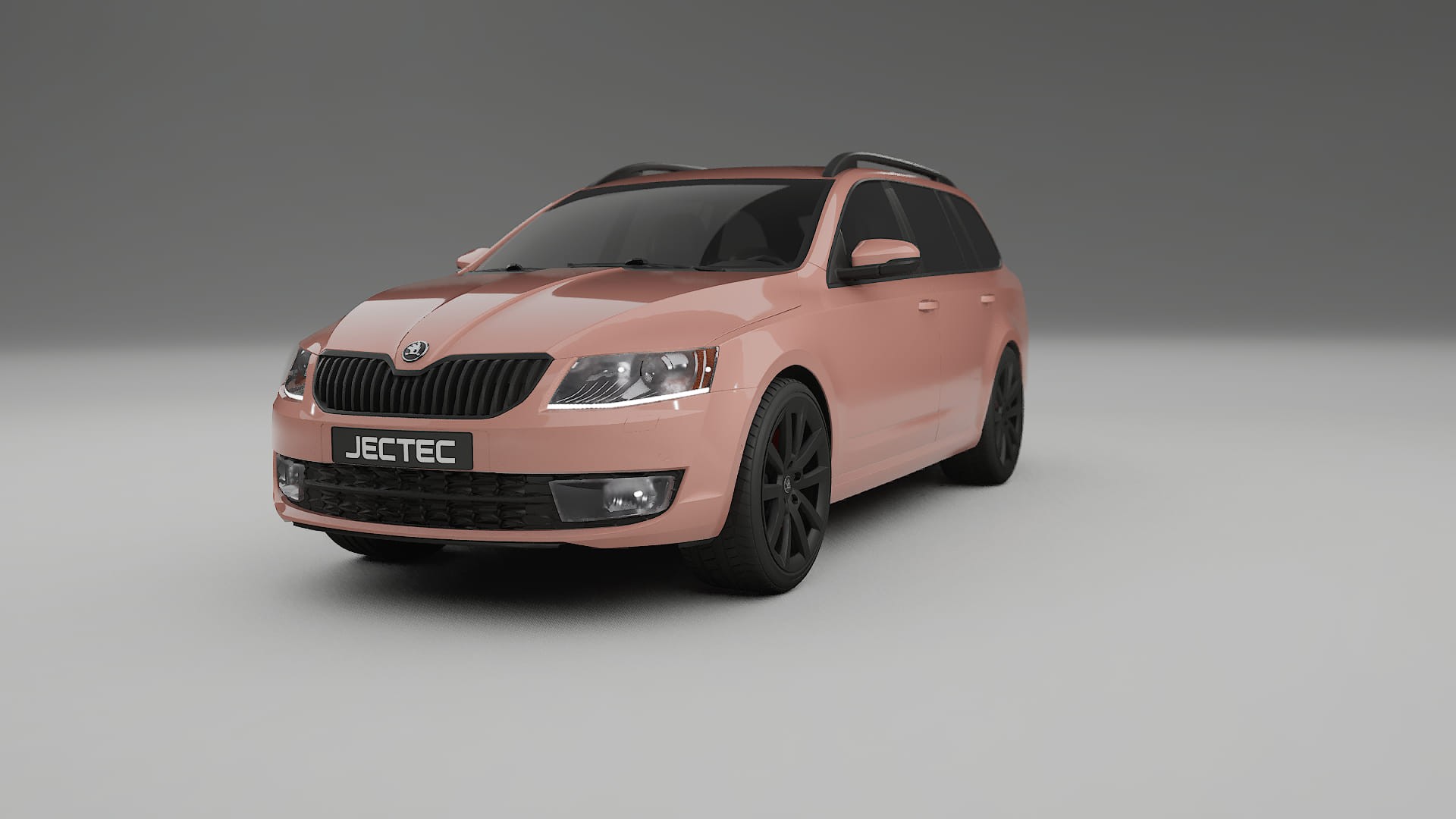 Škoda Octavia combi 5E TPU Lakbeskyttelsesfilm | BLUSH Farveskiftende PPF – Færdigudskåret Sæt