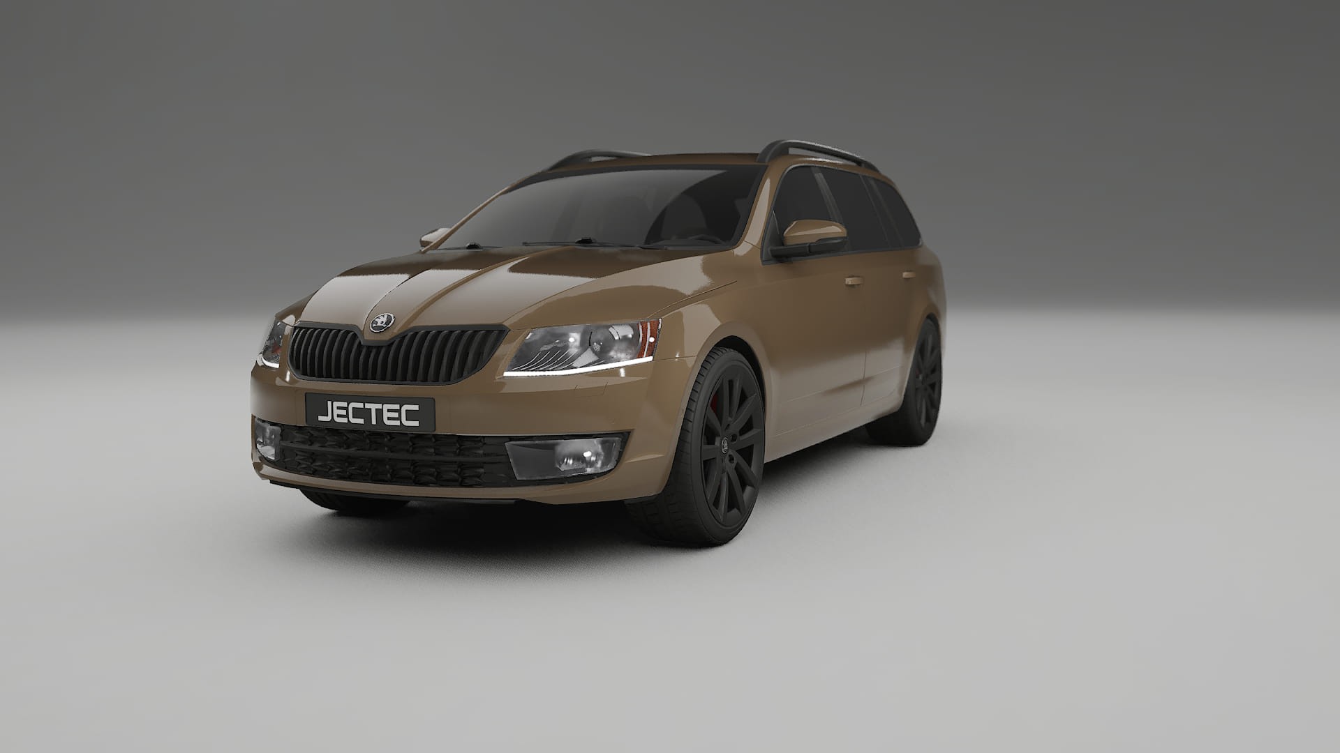 Škoda Octavia combi 5E TPU Lakbeskyttelsesfilm | SAHARA Farveskiftende PPF – Færdigudskåret Sæt
