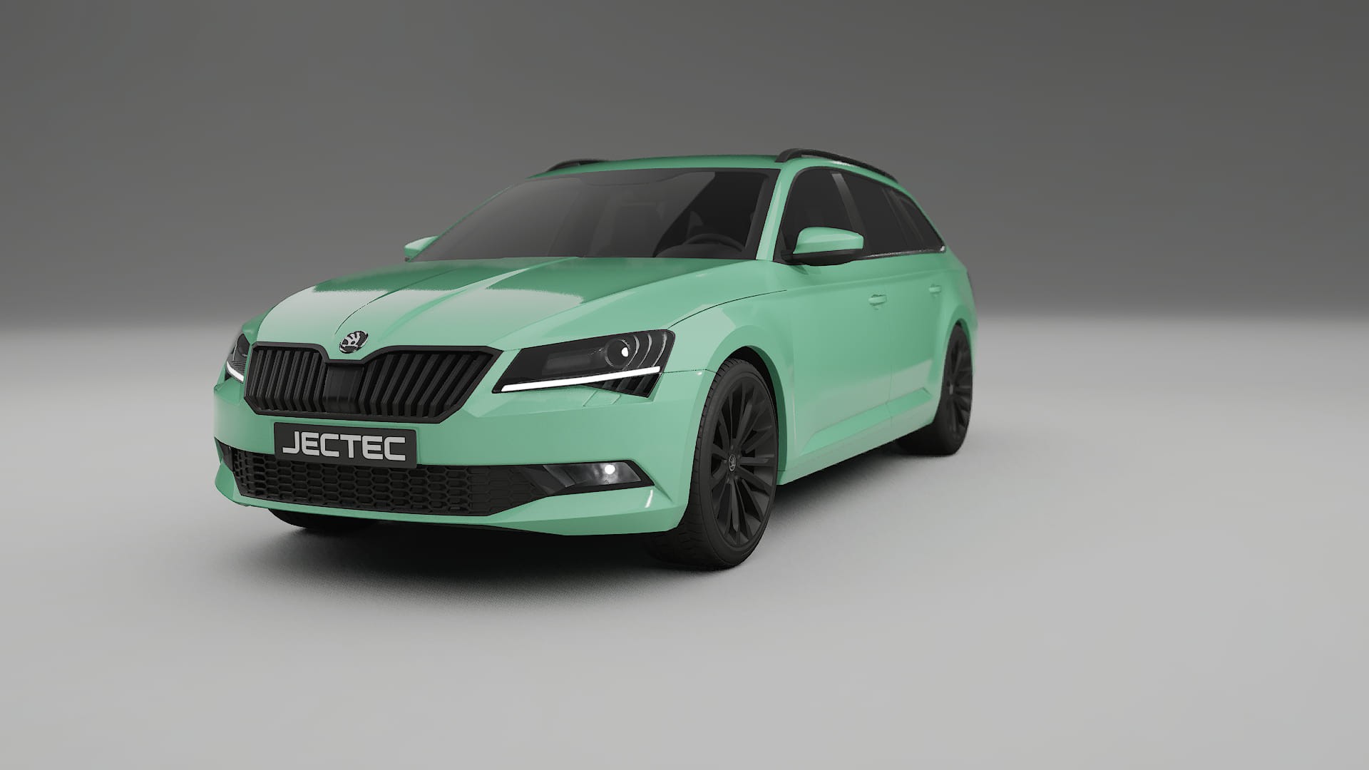 Škoda Superb B8 TPU Lakbeskyttelsesfilm | DUSTY Farveskiftende PPF – Færdigudskåret Sæt