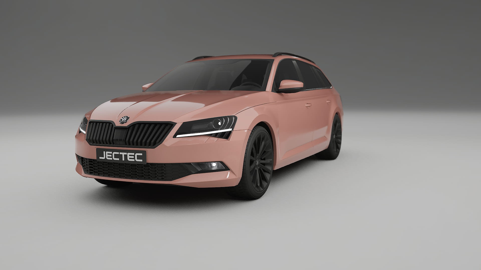 Škoda Superb B8 TPU Lakbeskyttelsesfilm | BLUSH Farveskiftende PPF – Færdigudskåret Sæt