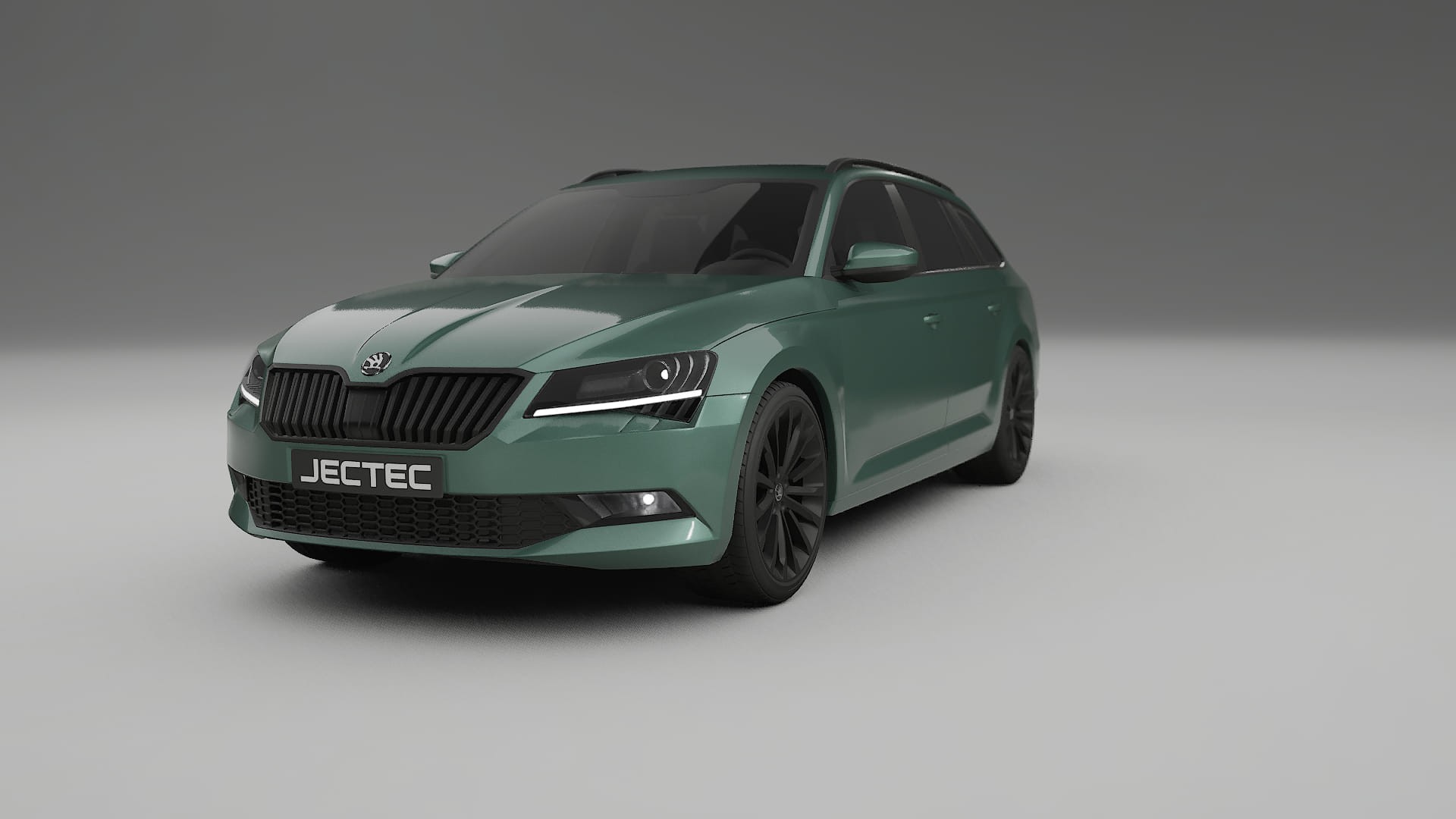 Škoda Superb B8 TPU Lakbeskyttelsesfilm | EVERGREEN Farveskiftende PPF – Færdigudskåret Sæt