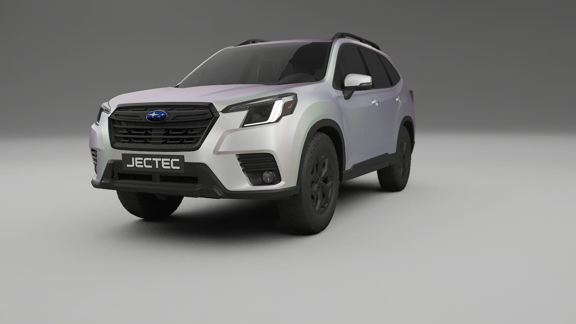 Subaru Forester V SK facelift LCI TPU Lakbeskyttelsesfilm | NEBULA Farveskiftende PPF – Færdigudskåret Sæt