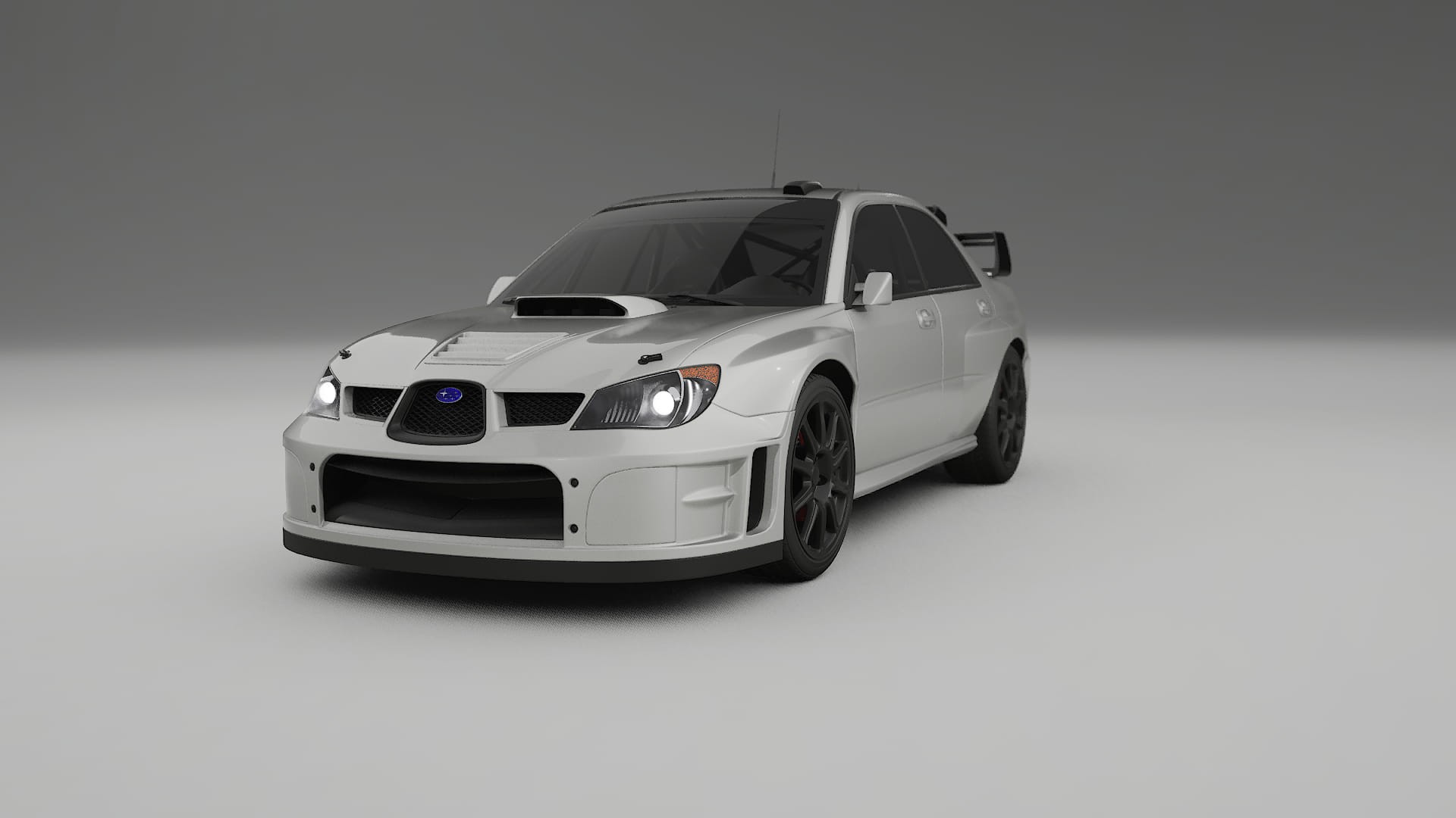 Subaru Impreza WRC GD TPU Lakbeskyttelsesfilm | PEARL Farveskiftende PPF – Færdigudskåret Sæt