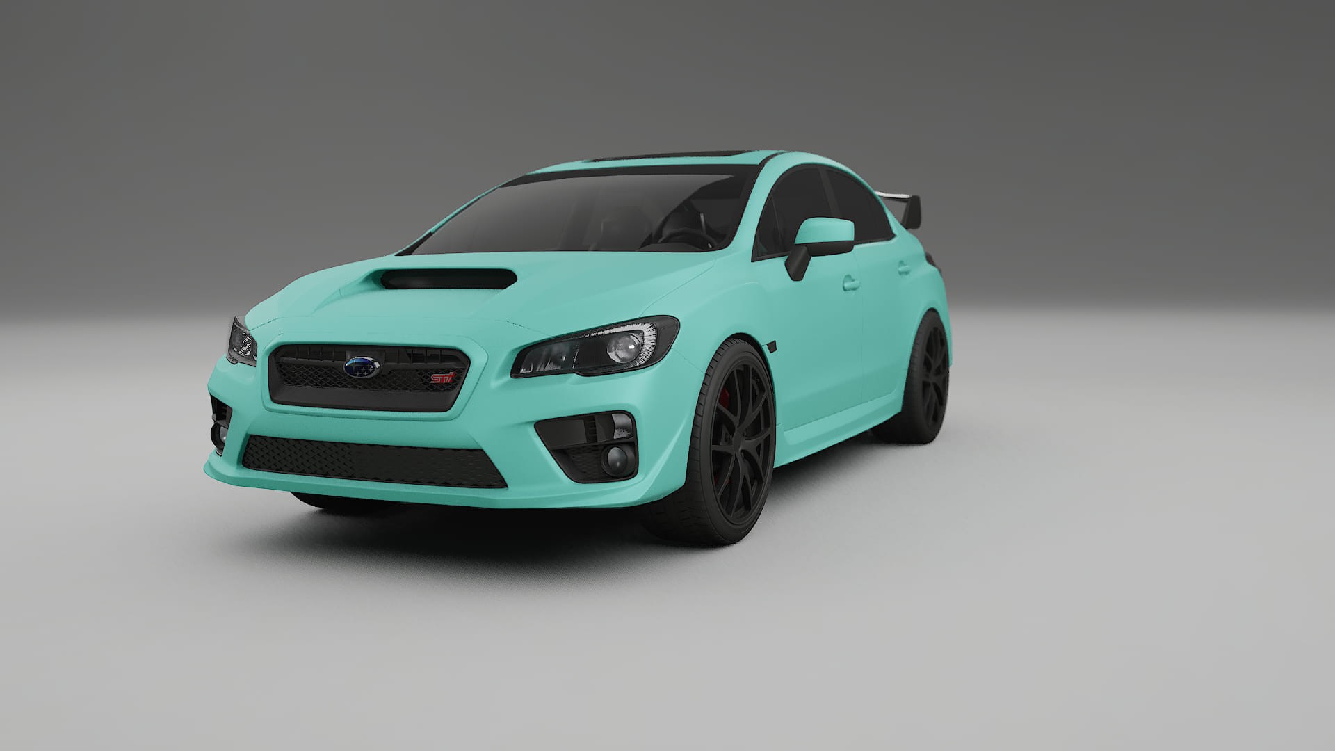 Subaru Impreza WRX Sti VA prefacelift pre LCI TPU Lakbeskyttelsesfilm | FROST Farveskiftende PPF – Færdigudskåret Sæt