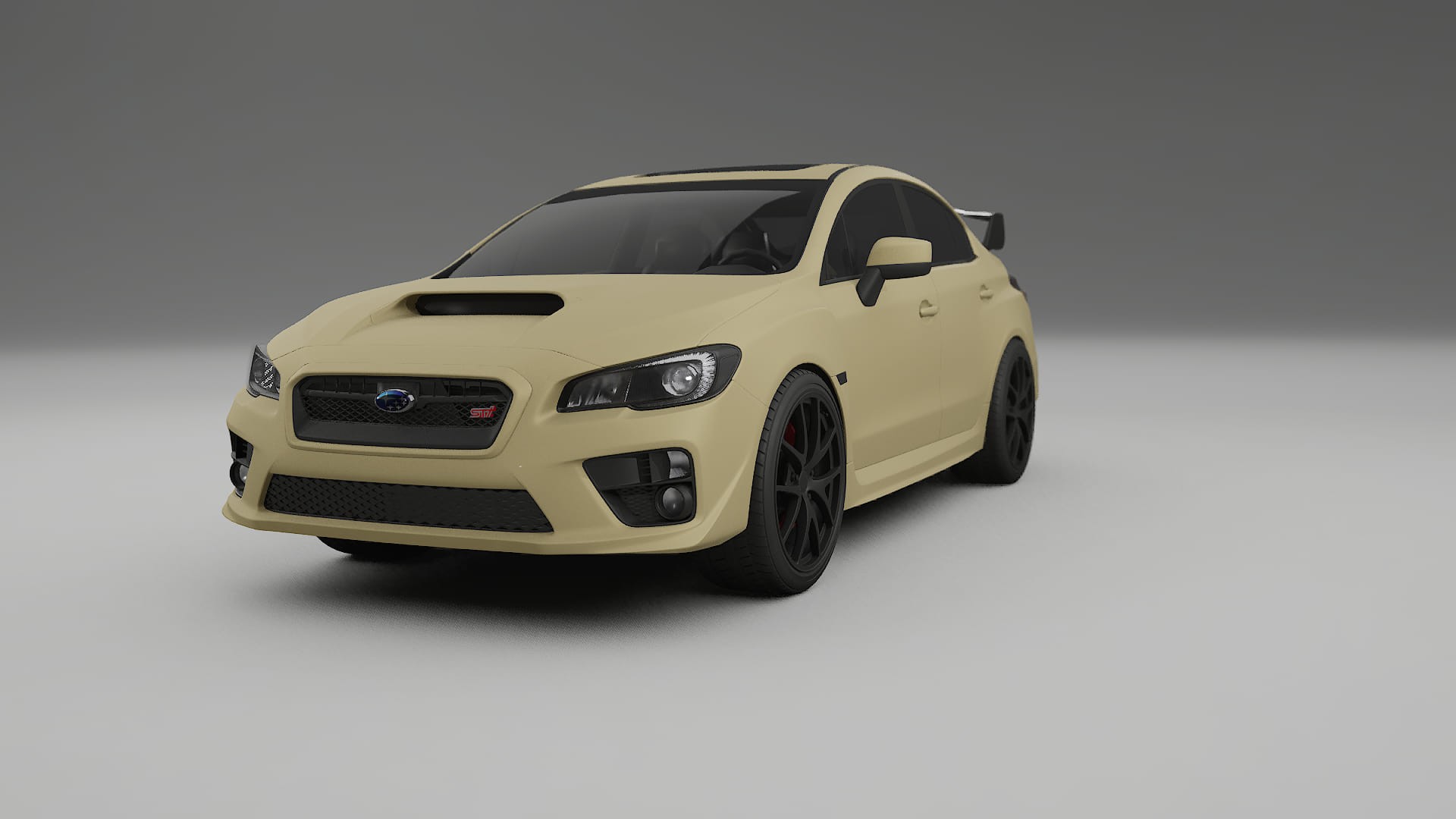 Subaru Impreza WRX Sti VA prefacelift pre LCI TPU Lakbeskyttelsesfilm | SAND Farveskiftende PPF – Færdigudskåret Sæt