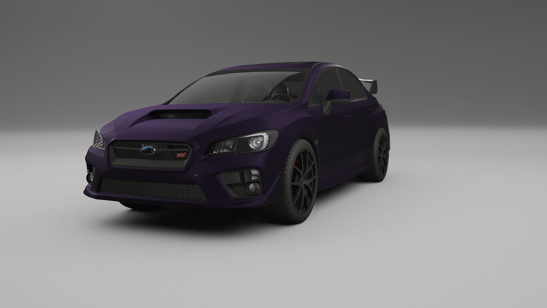 Subaru Impreza WRX Sti VA prefacelift pre LCI TPU Lakbeskyttelsesfilm | VIOLET Farveskiftende PPF – Færdigudskåret Sæt