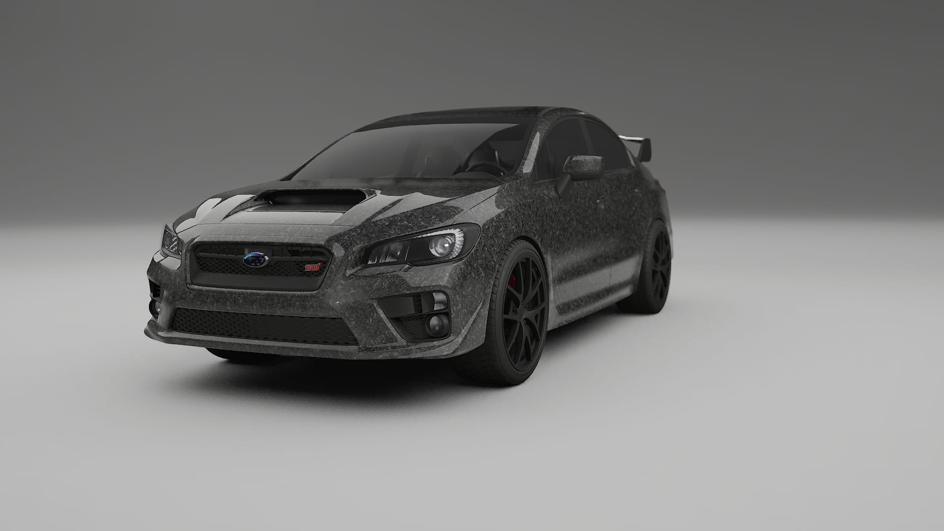 Subaru Impreza WRX Sti VA prefacelift pre LCI TPU Lakbeskyttelsesfilm | FORGED S Farveskiftende PPF – Færdigudskåret Sæt 2