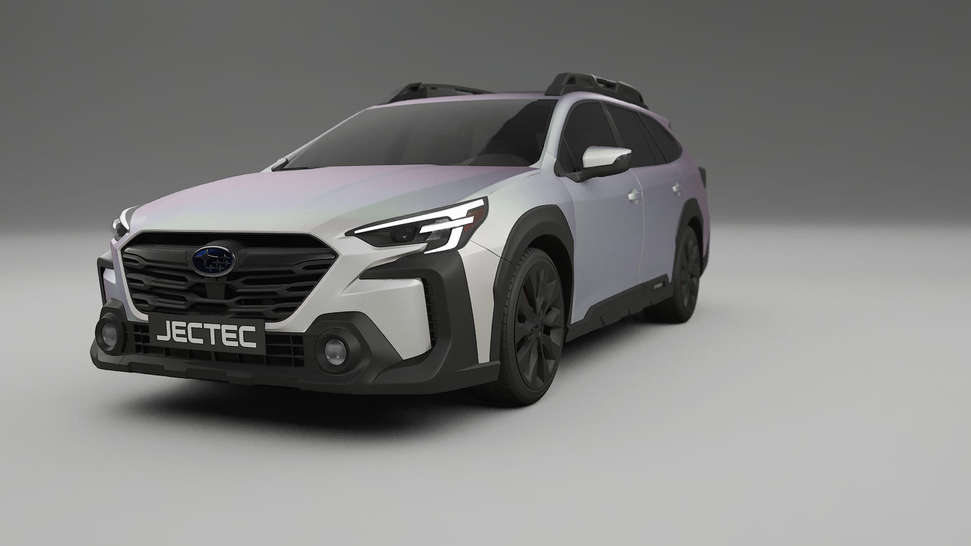 Subaru Outback VI BS facelift LCI TPU Lakbeskyttelsesfilm | NEBULA Farveskiftende PPF – Færdigudskåret Sæt